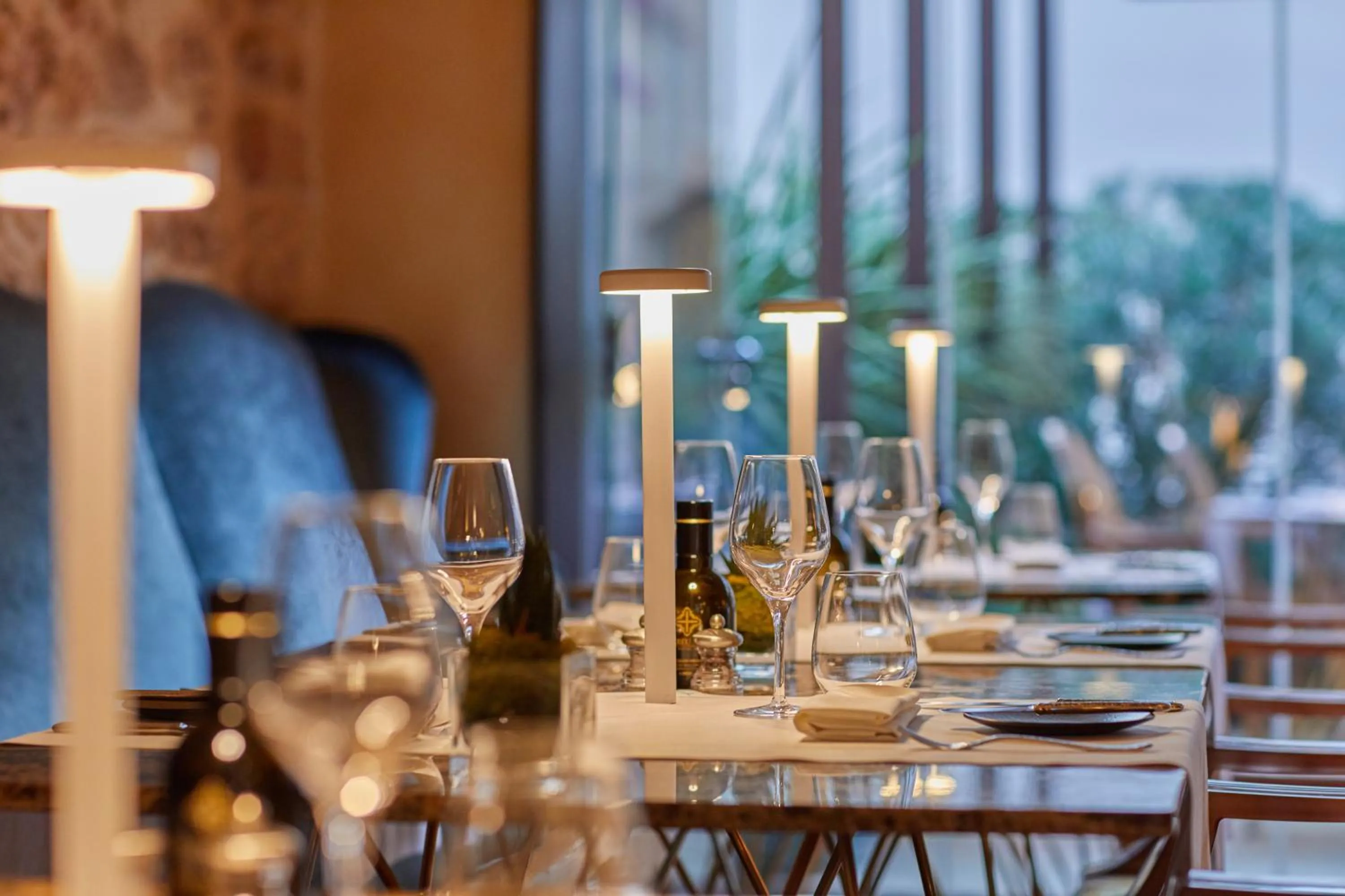 Dining area in Sa Creu Nova Petit Palais Art & Spa