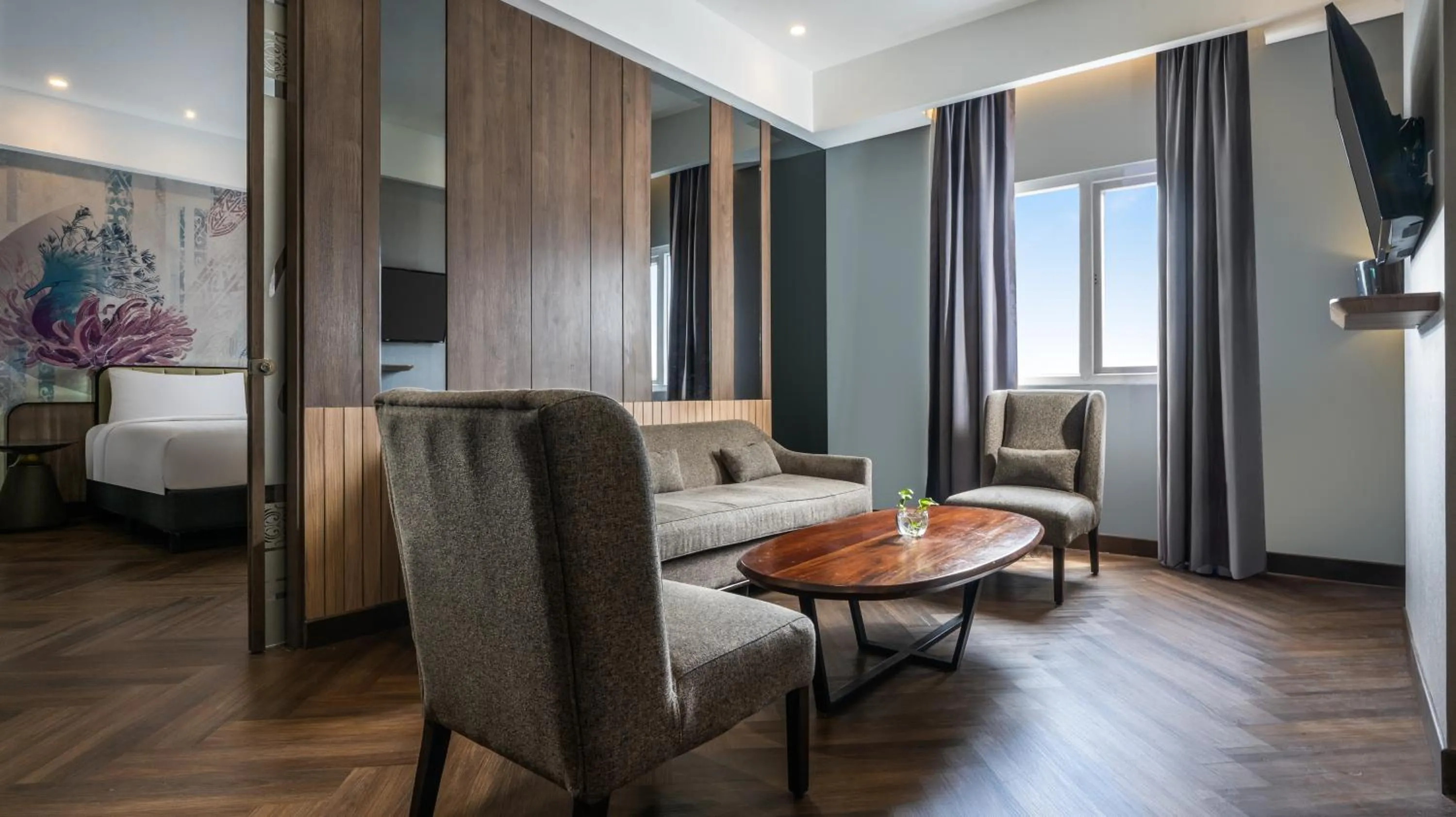 Living room, Bed in Mercure Jayapura