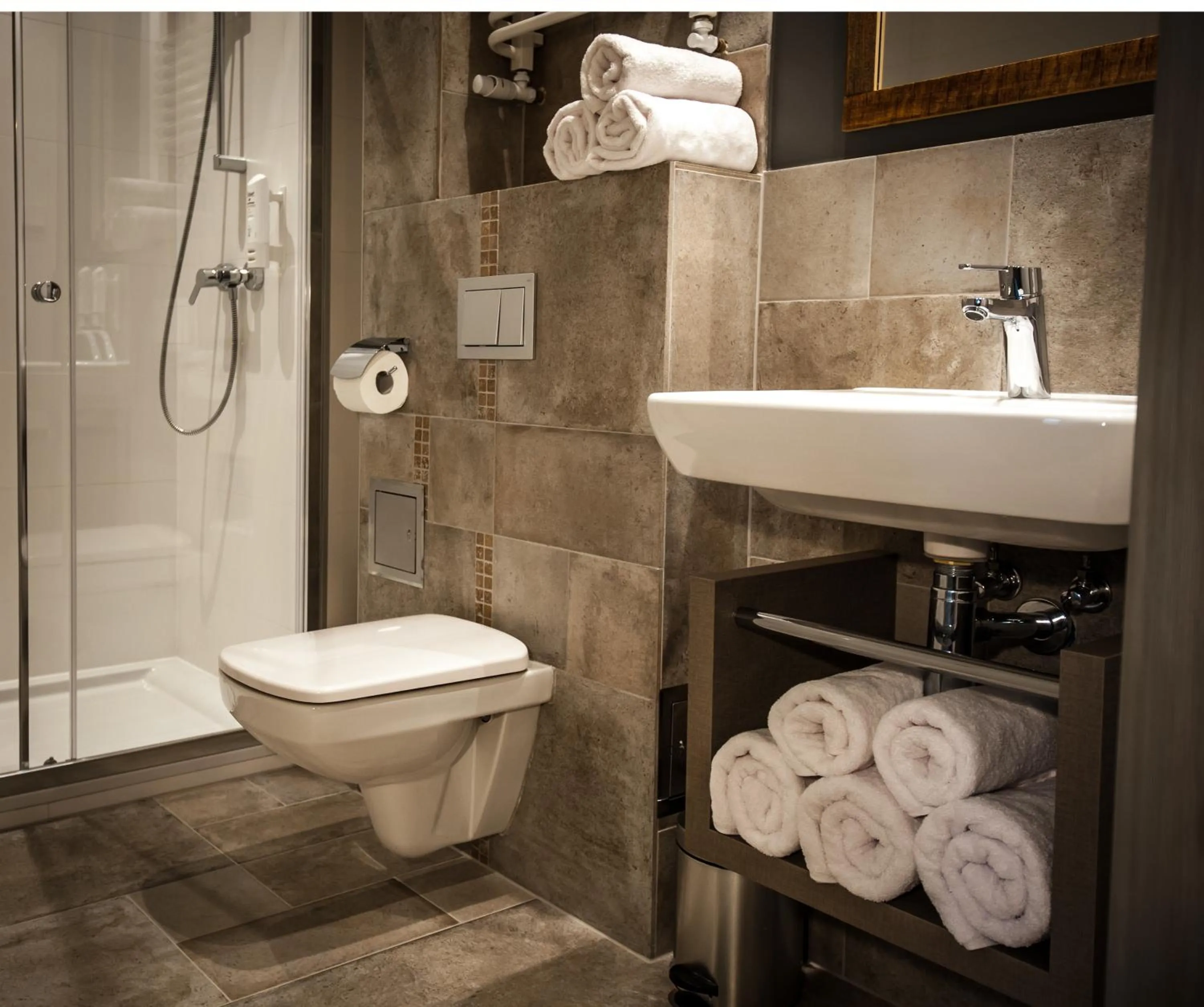 Bathroom in Akademia Kuraszków