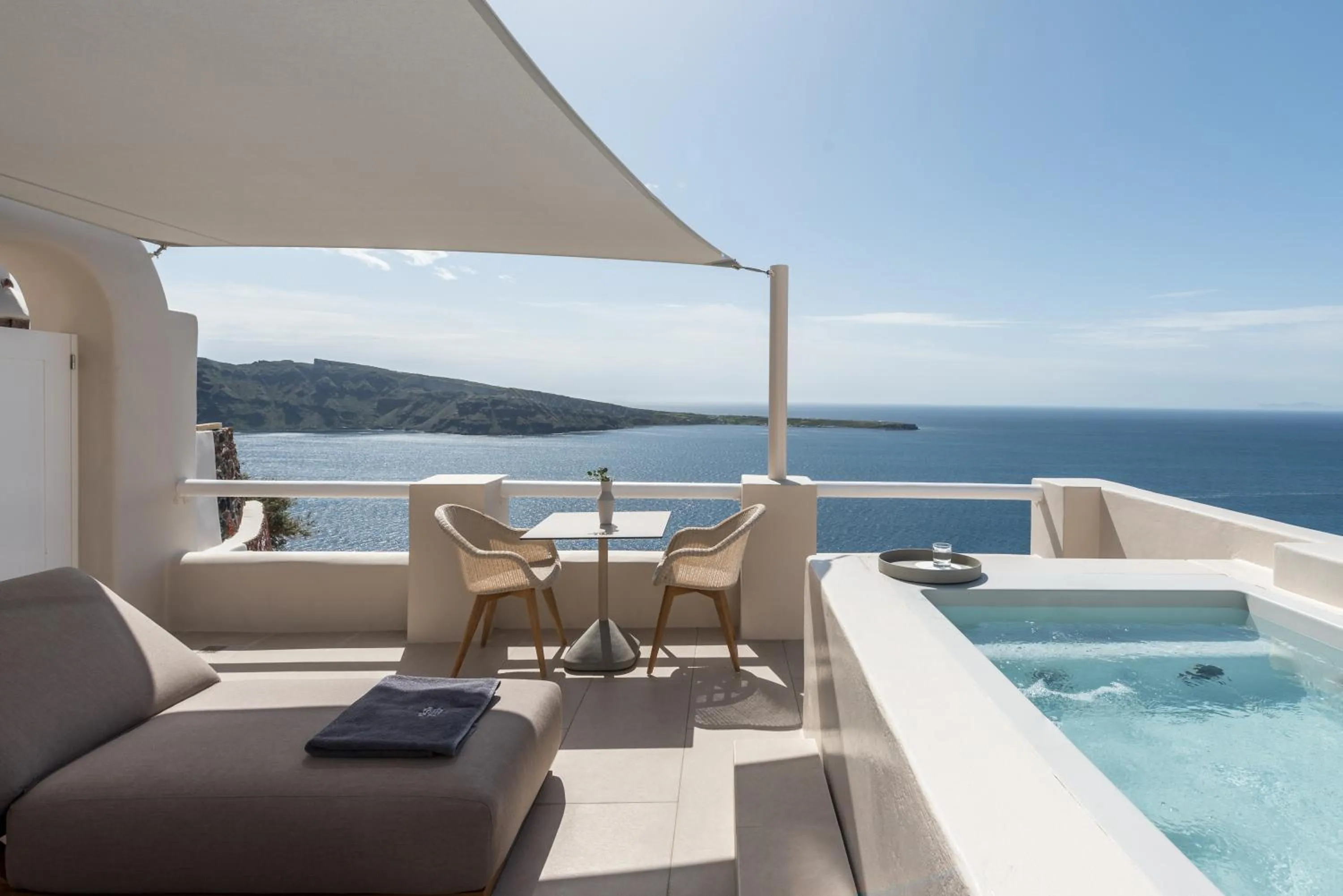 Balcony/Terrace in Art Maisons Oia Castle
