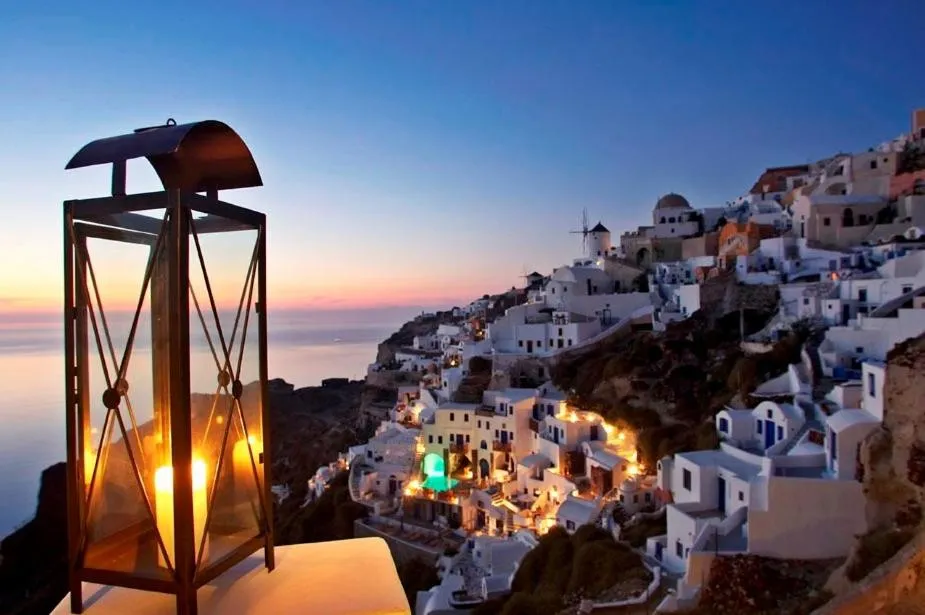 Property building in Art Maisons Oia Castle