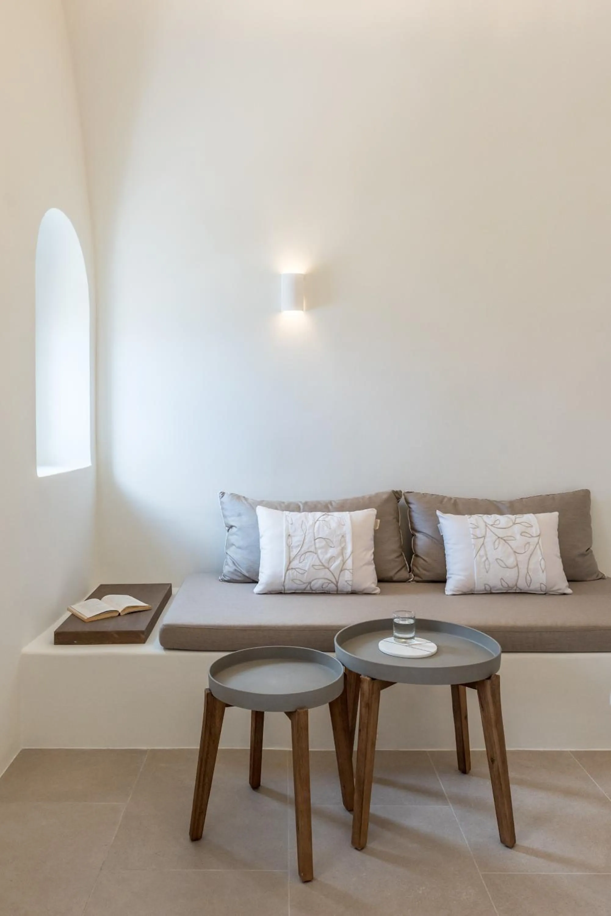 Seating area in Art Maisons Oia Castle