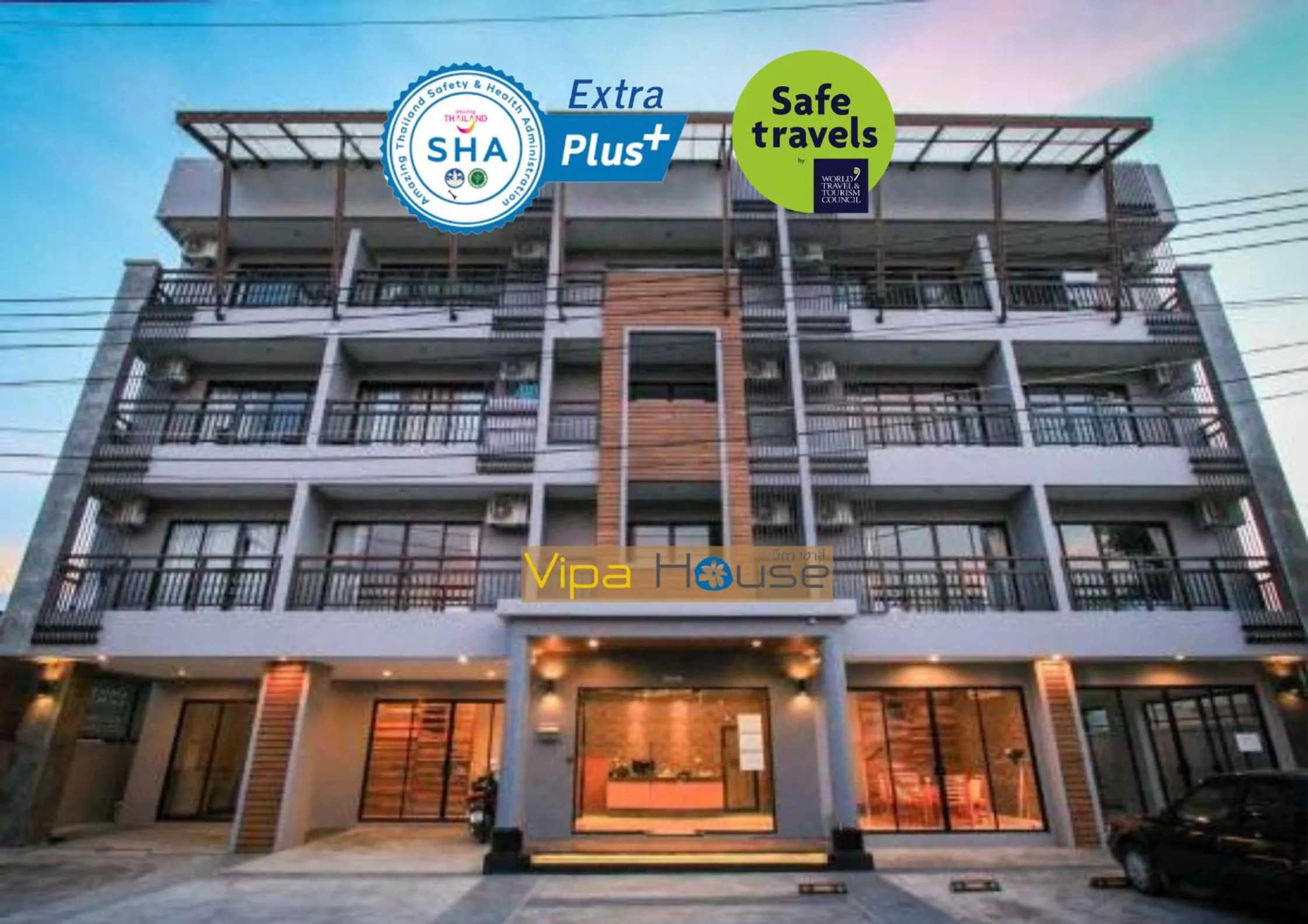 Property building in Vipa House Phuket - SHA Extra Plus