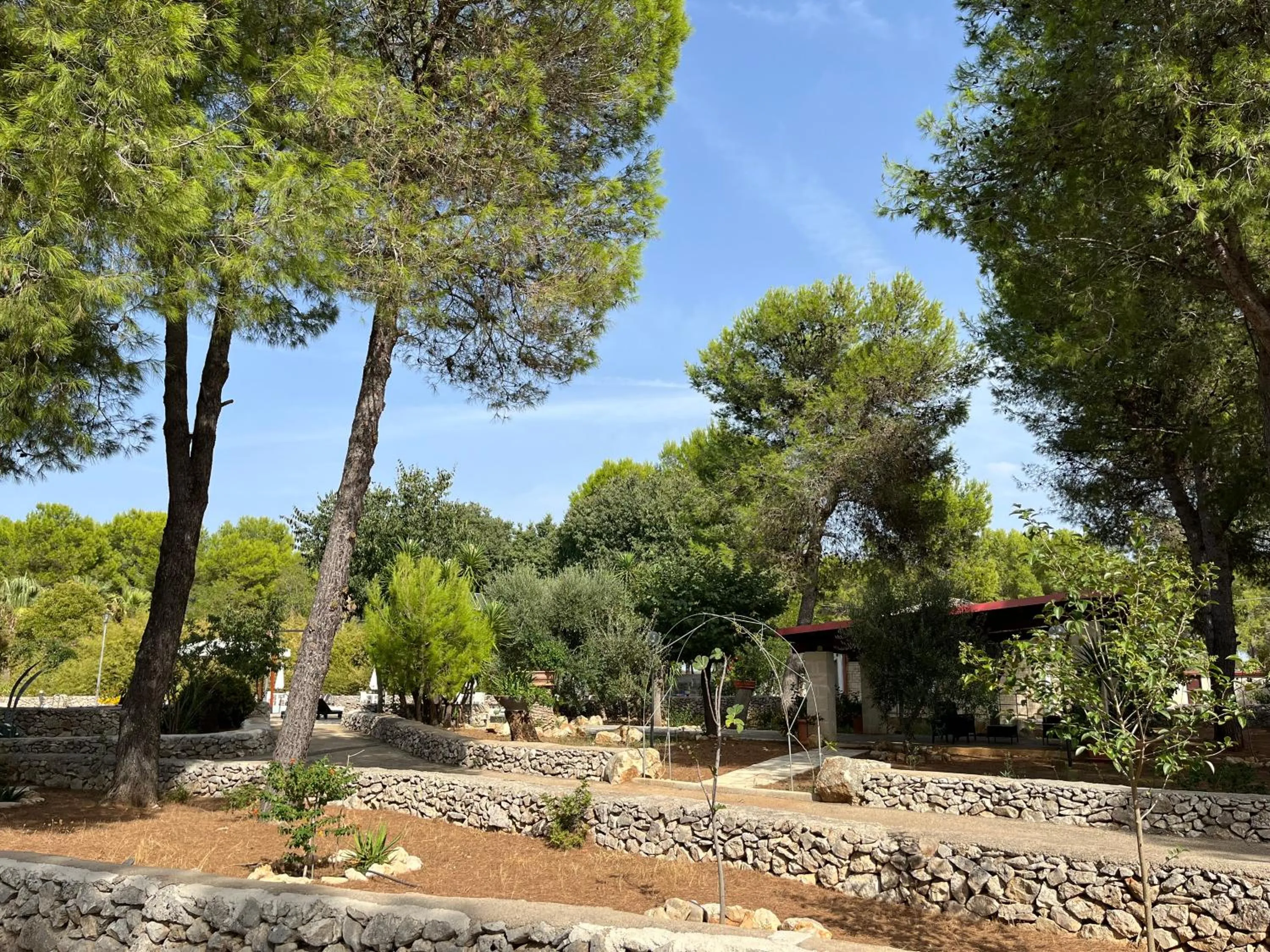 Garden in Masseria La Camardia