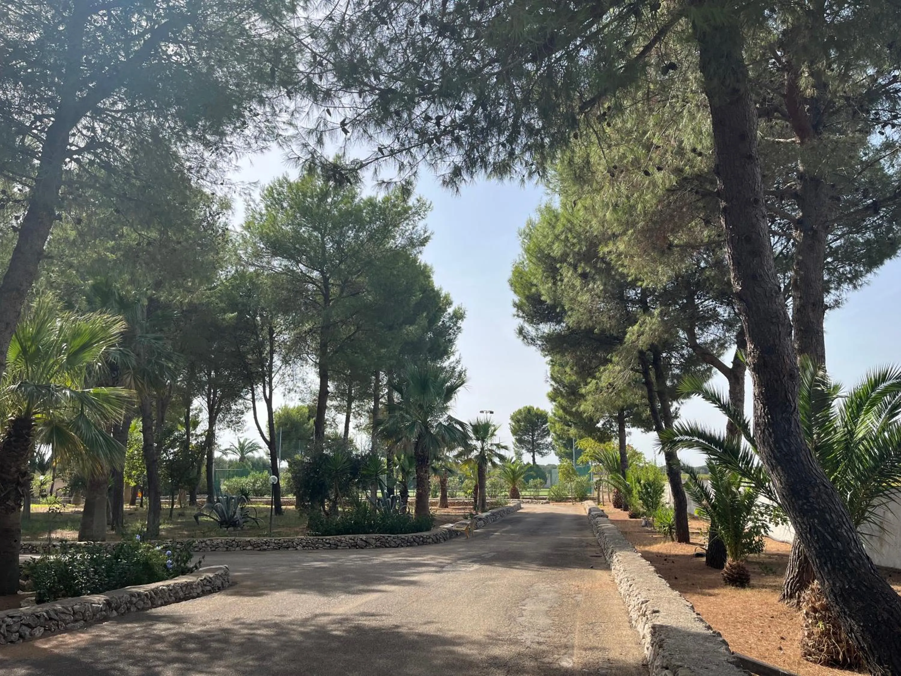 Garden in Masseria La Camardia