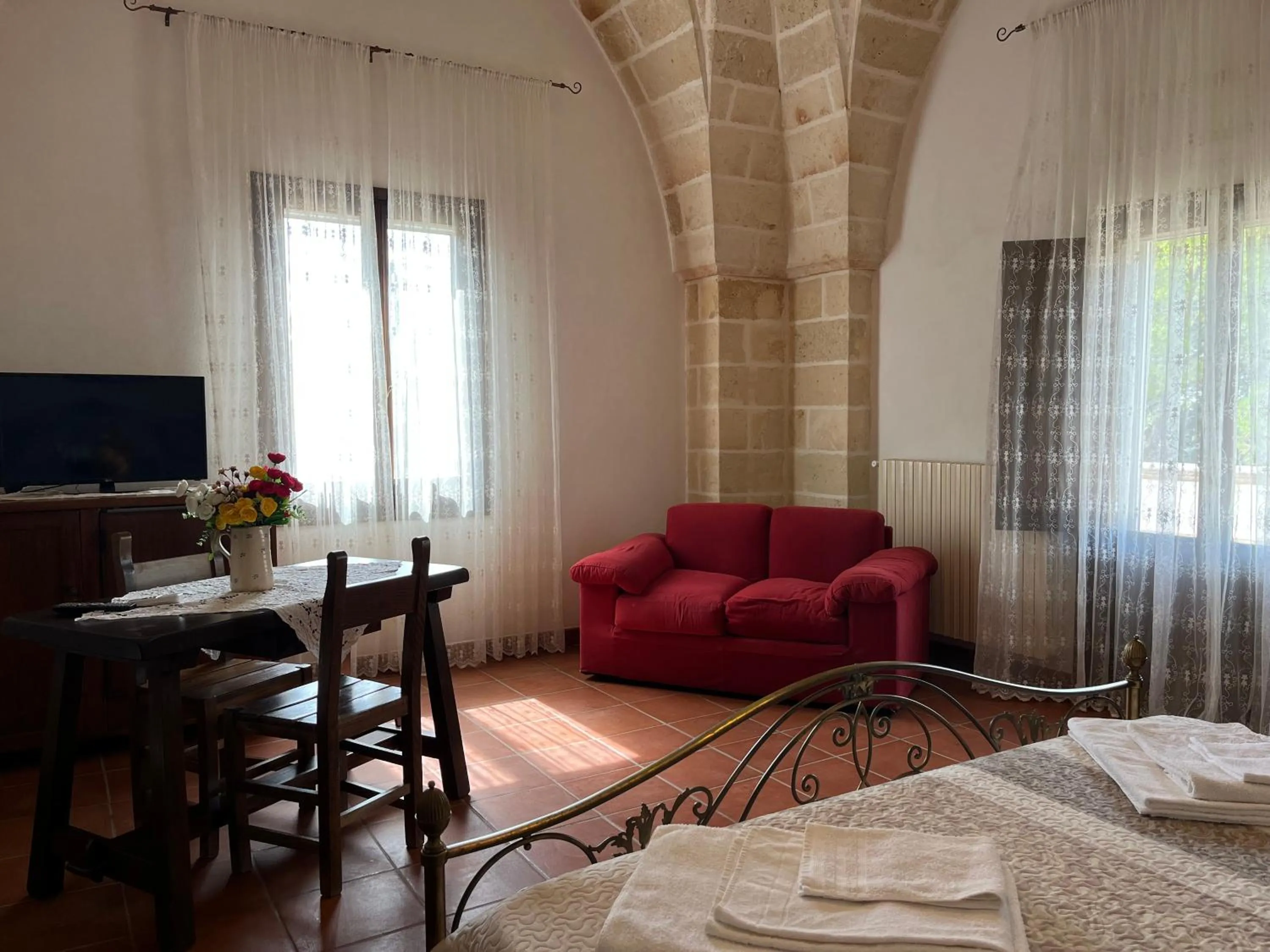 Bedroom in Masseria La Camardia