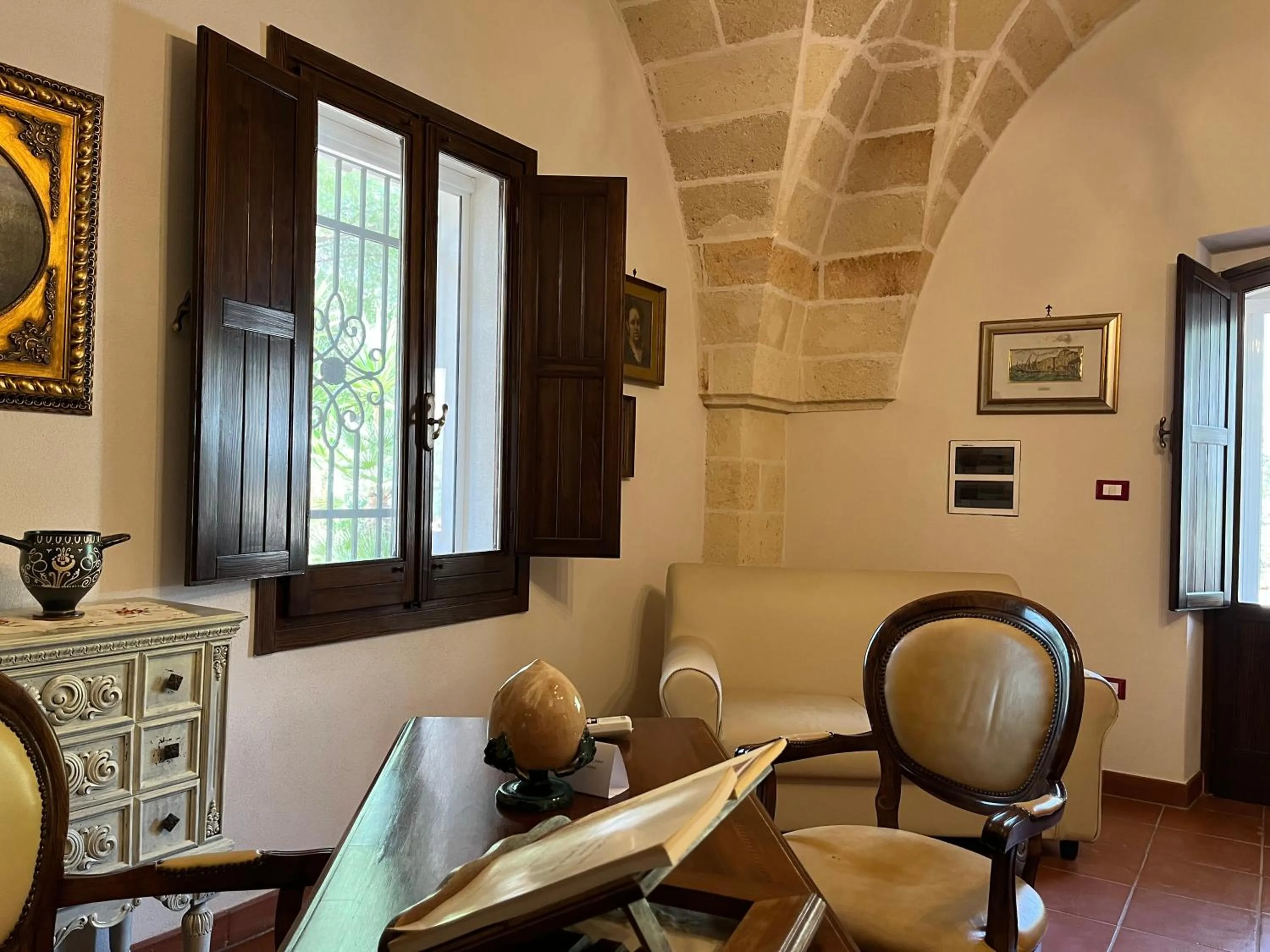 Living room in Masseria La Camardia