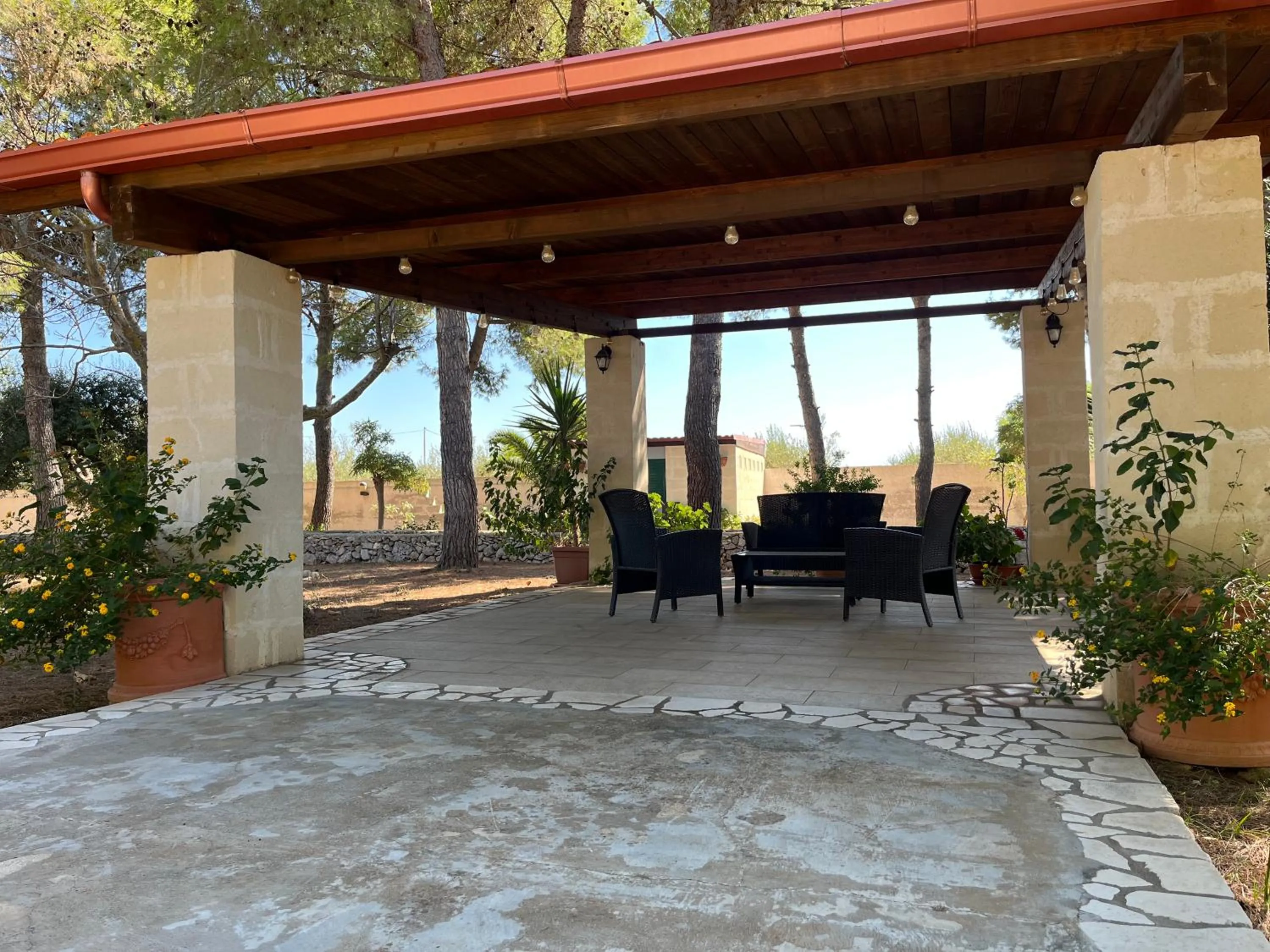 Garden in Masseria La Camardia