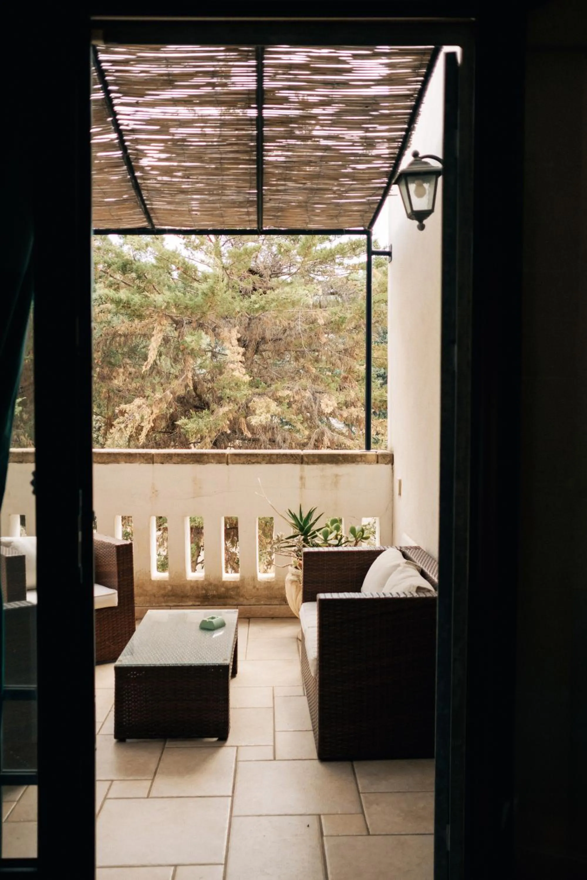 Balcony/Terrace in Masseria La Camardia