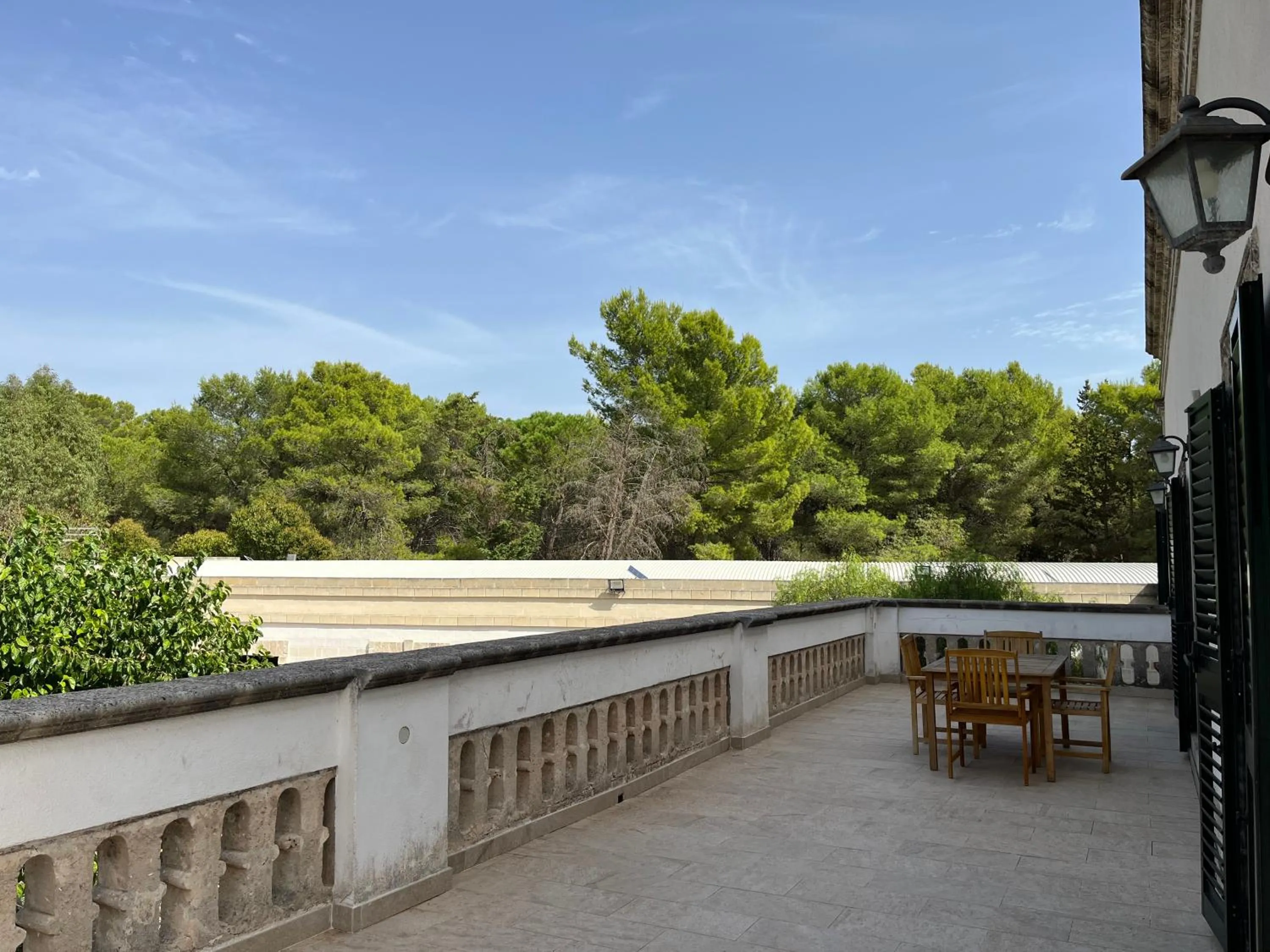 Balcony/Terrace in Masseria La Camardia