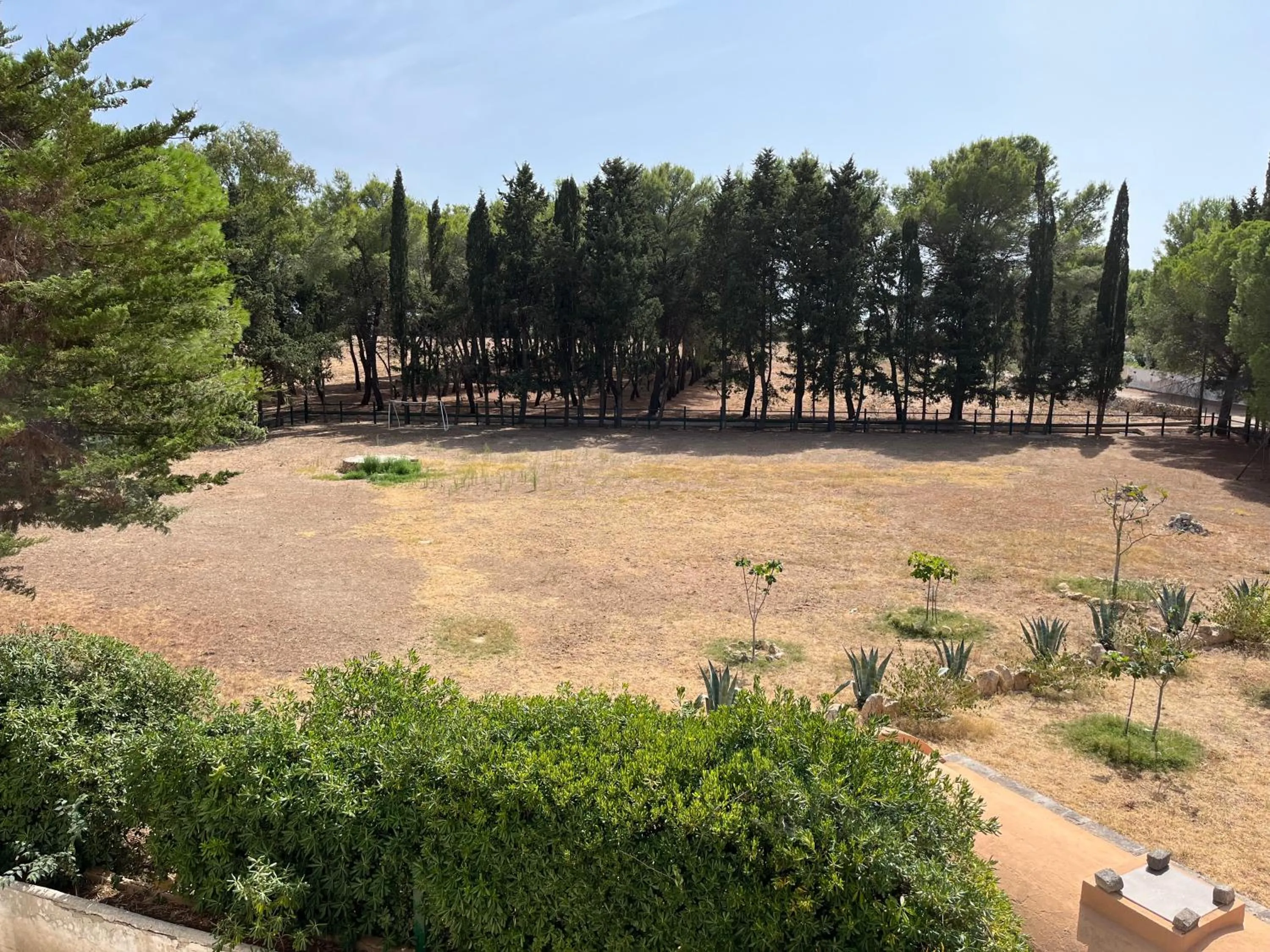 Garden view in Masseria La Camardia