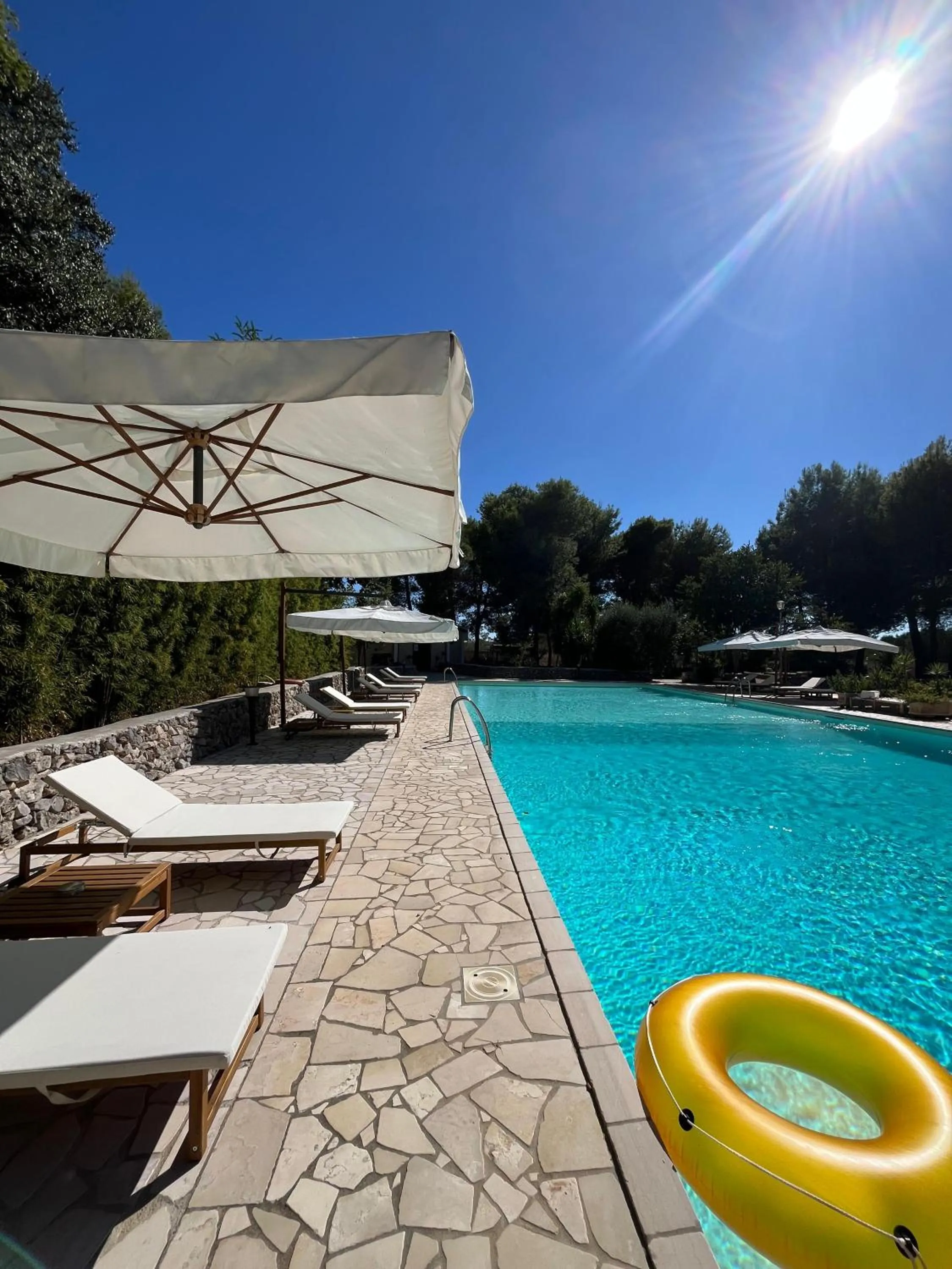 Swimming pool in Masseria La Camardia
