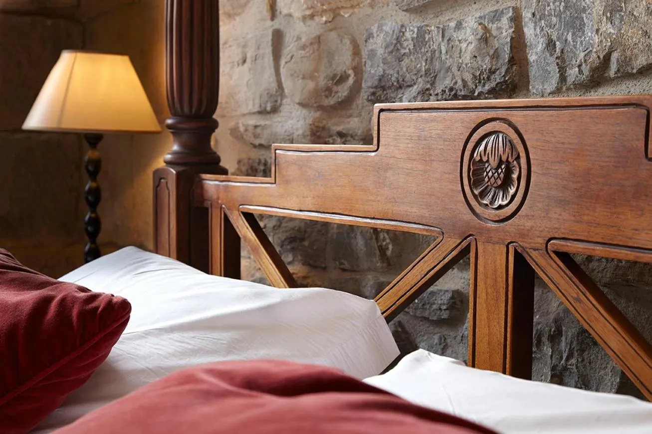 Bed in Saiaz Getaria Hotela