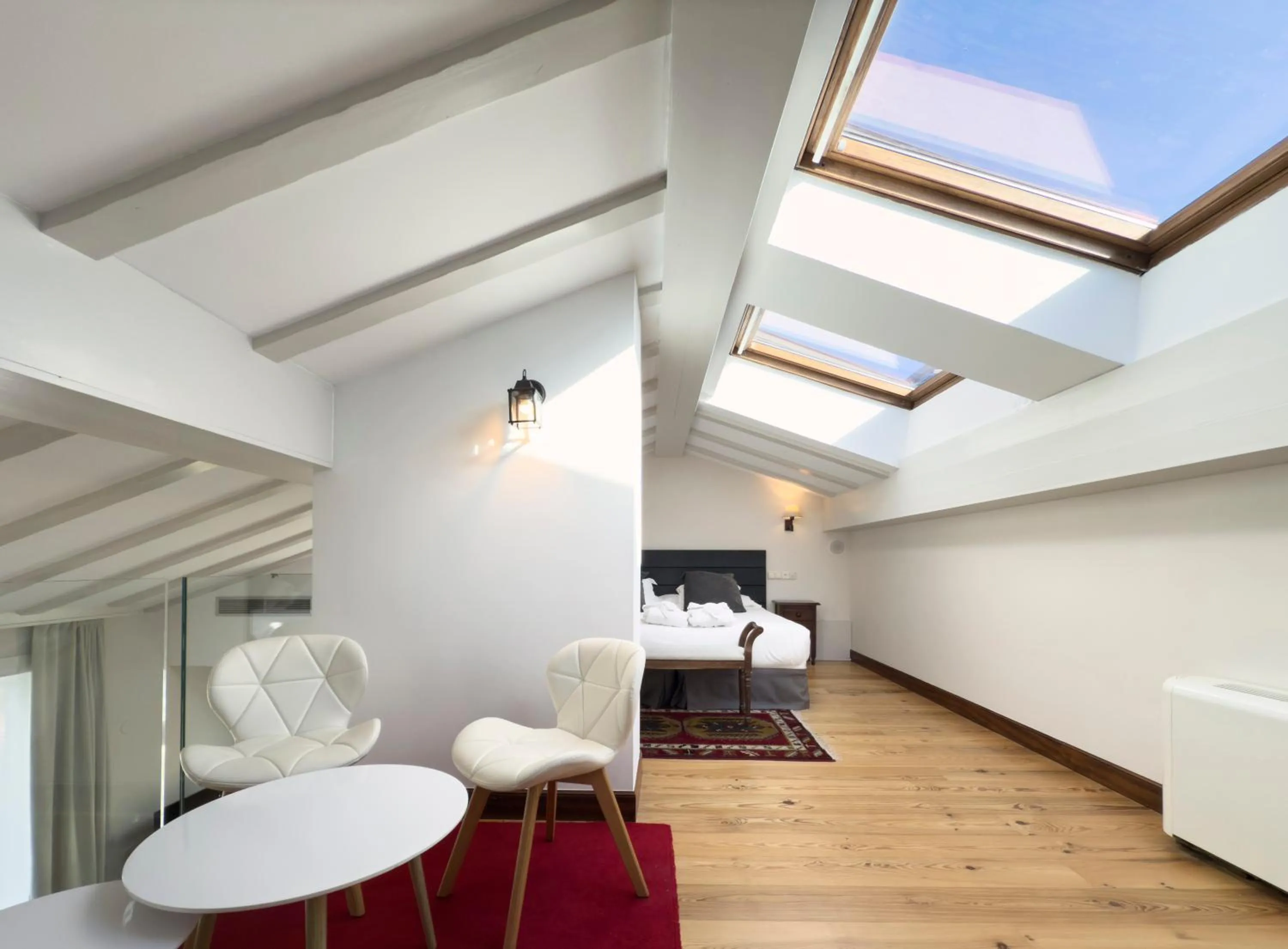 Bed in Saiaz Getaria Hotela