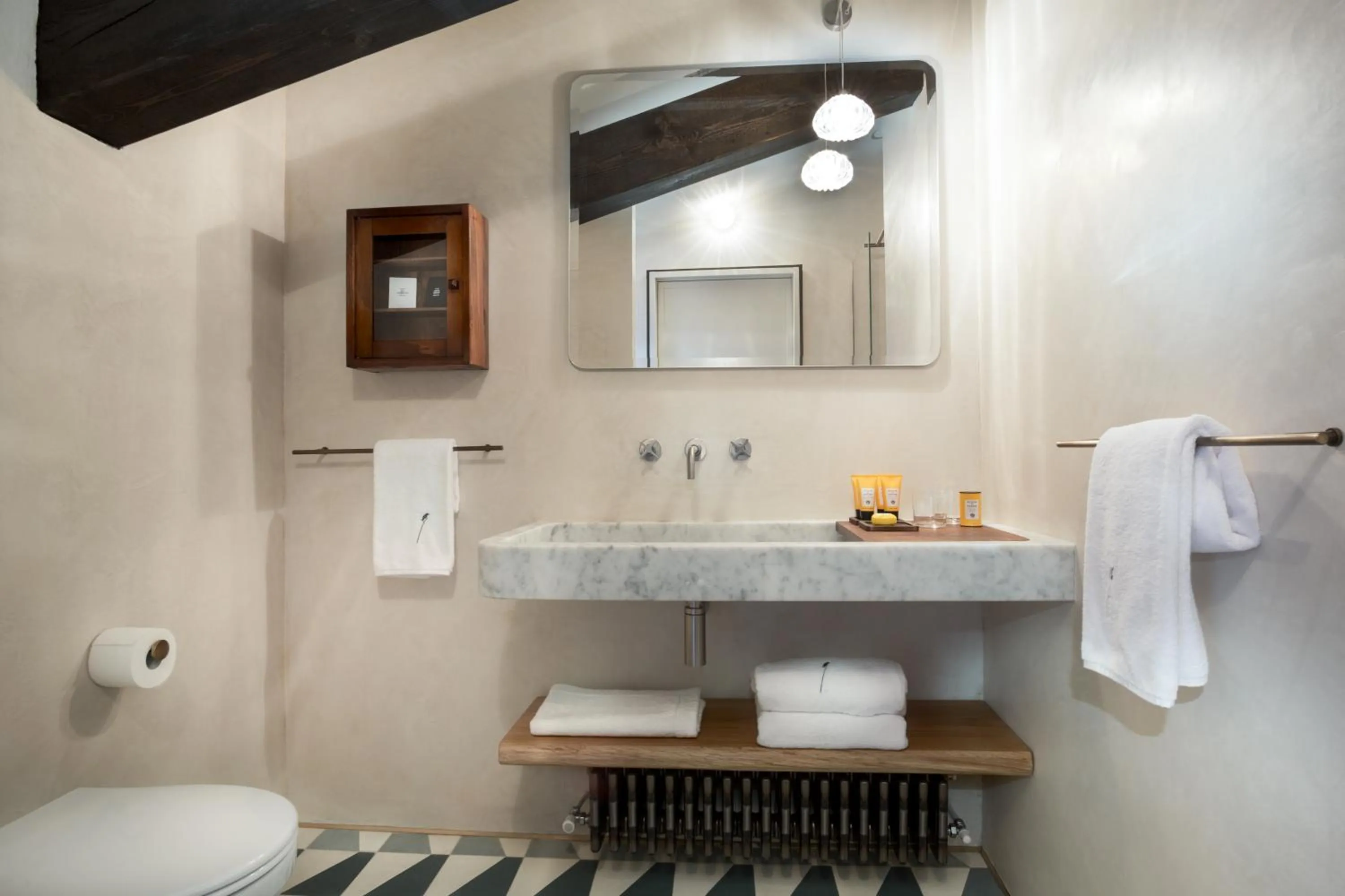 Bathroom in Locanda La Raia