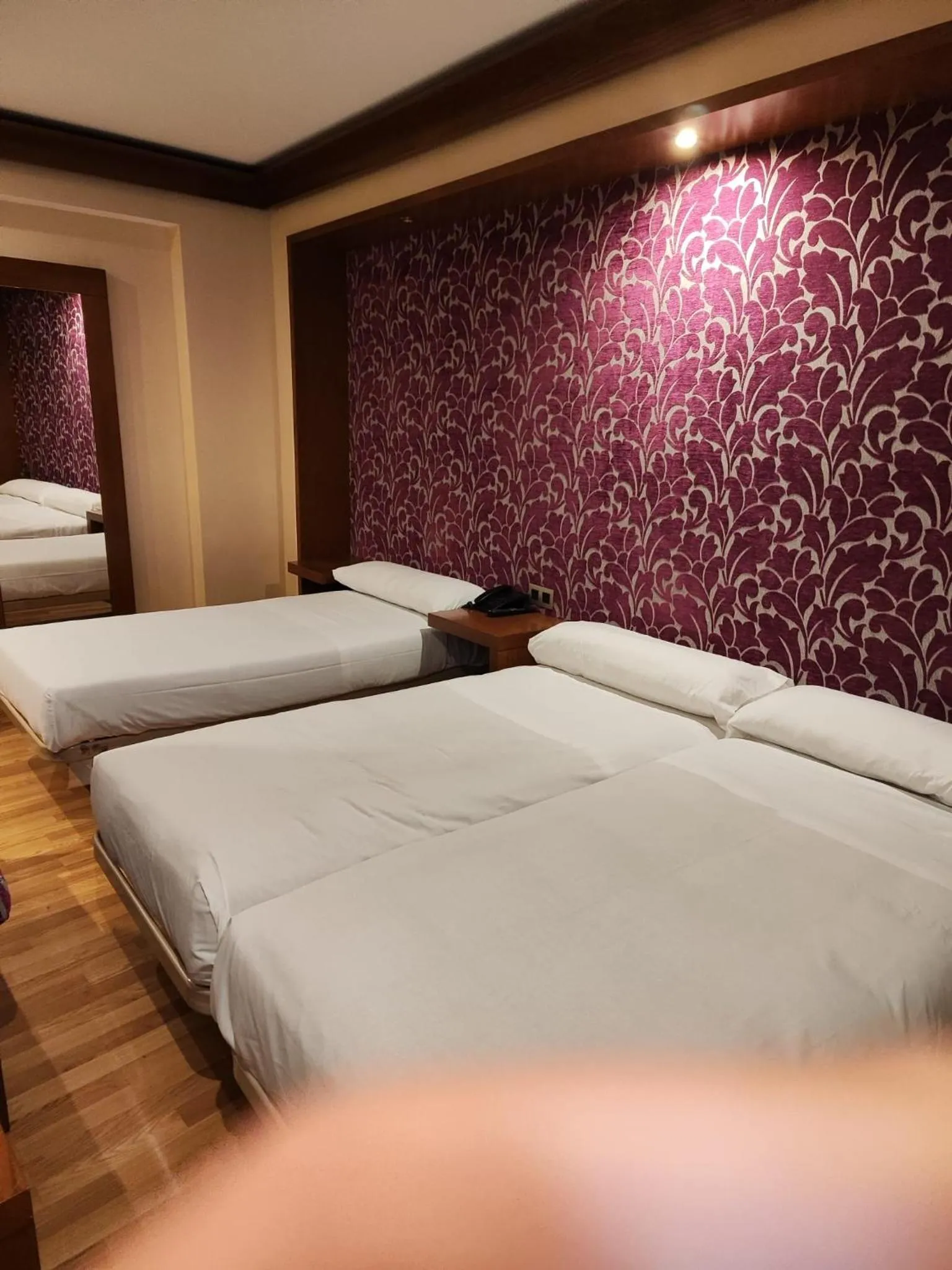 Bed in Hotel Confort BRASEROS