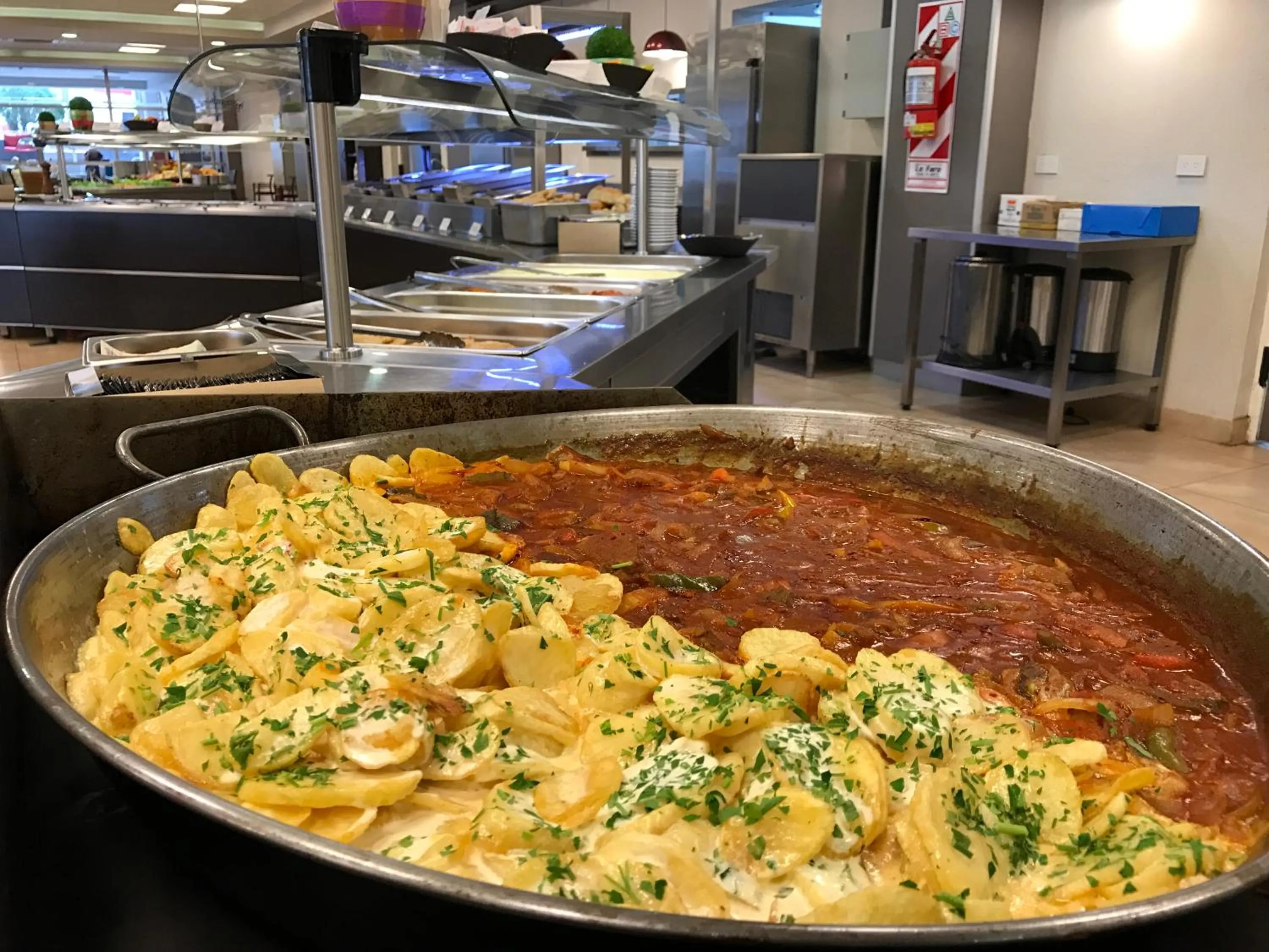 Food in Hotel Luz y Fuerza San Bernardo - All Inclusive