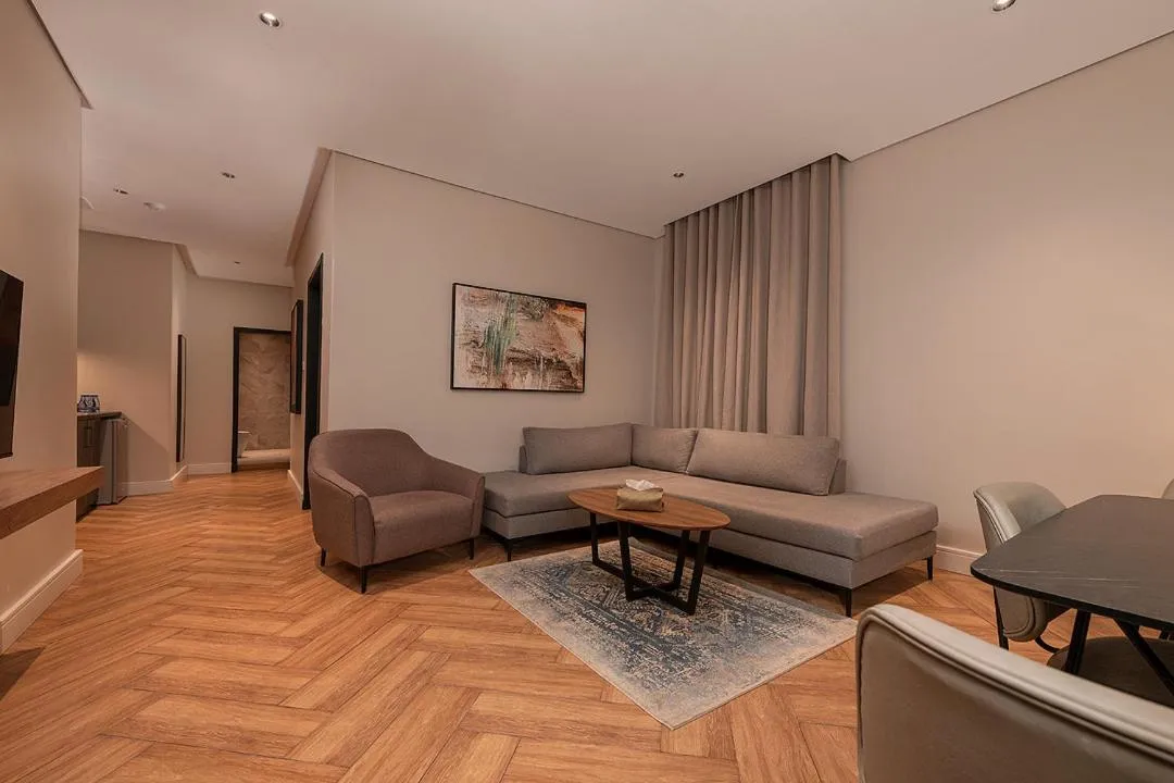 Seating area in Viola Gardens Residence Serviced apartments