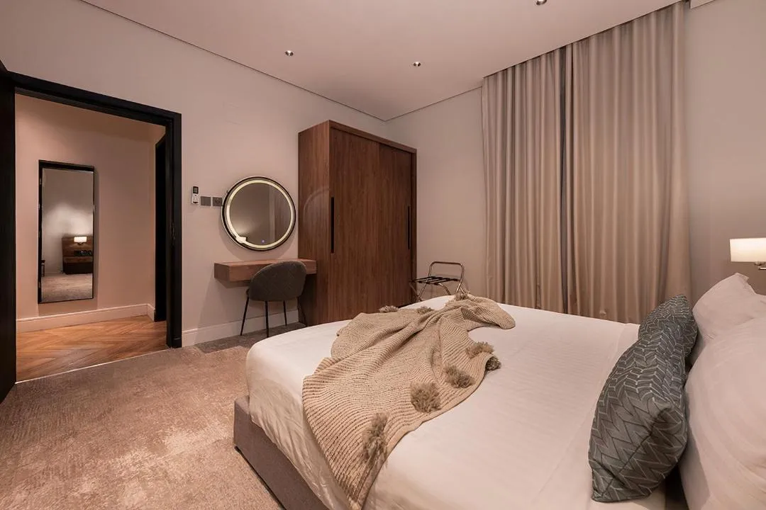 Bedroom, Bed in Viola Gardens Residence Serviced apartments