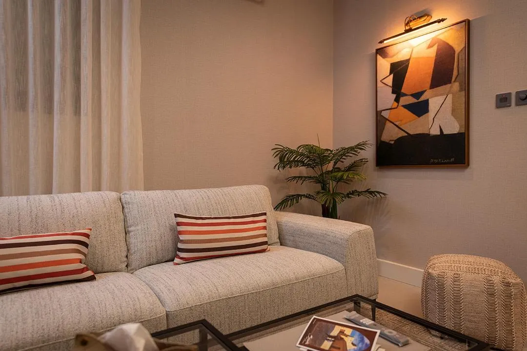 Seating area in Viola Gardens Residence Serviced apartments