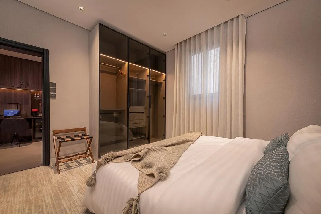 Bedroom, Bed in Viola Gardens Residence Serviced apartments