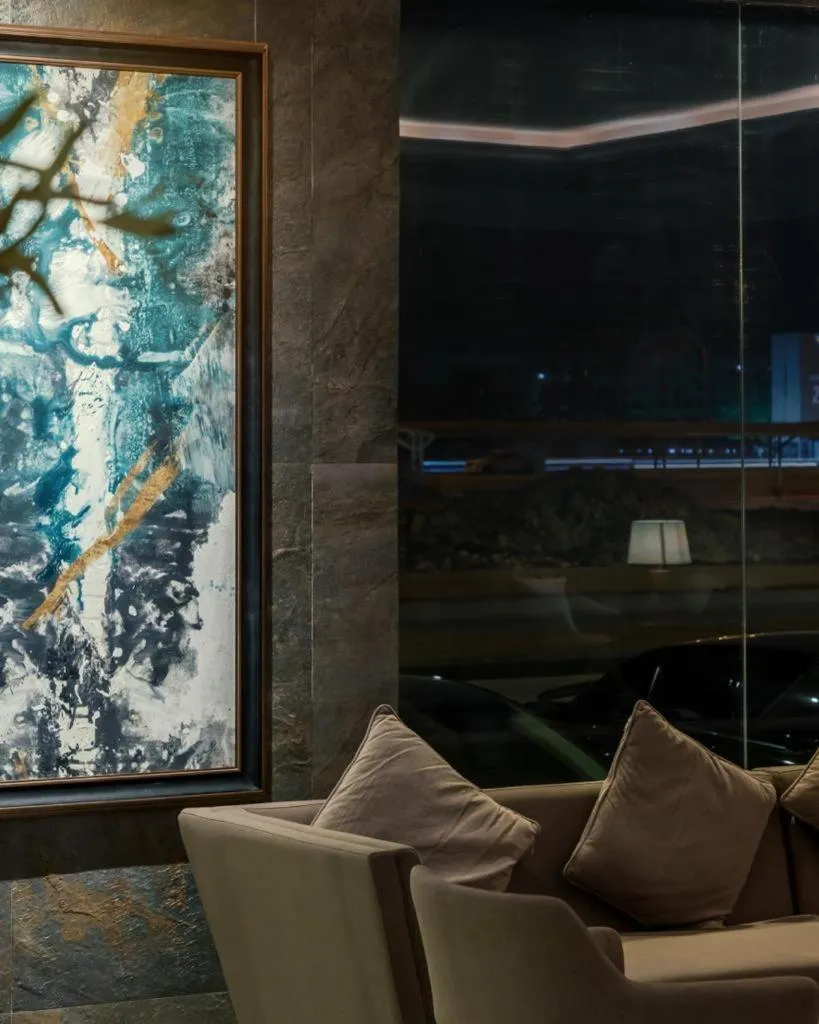 Decorative detail in Viola Gardens Residence Serviced apartments