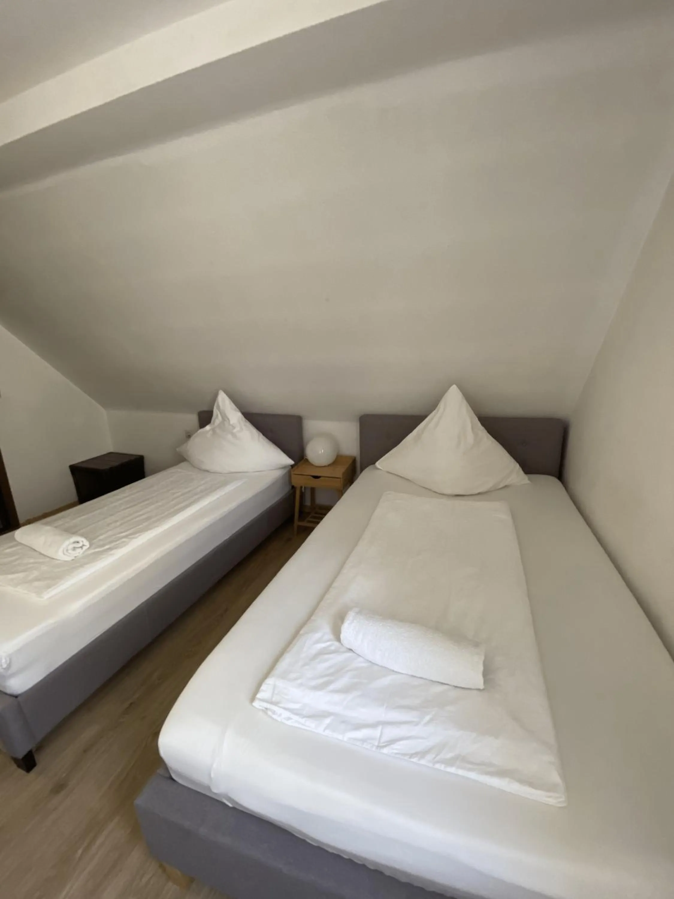 Bedroom, Bed in Hotel & Hostel Albstadt