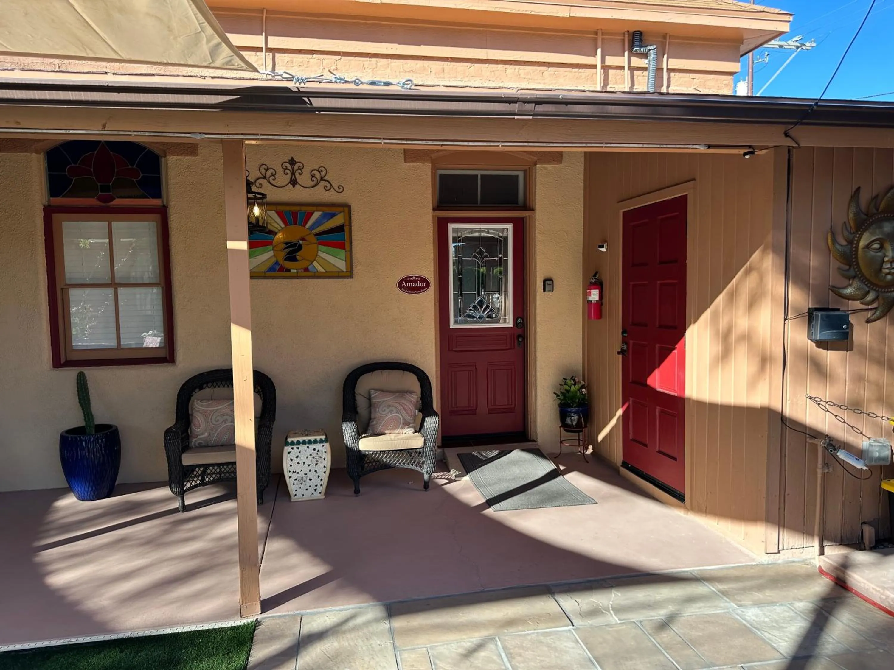 Facade/entrance in El Amador Inn Downtown Tucson