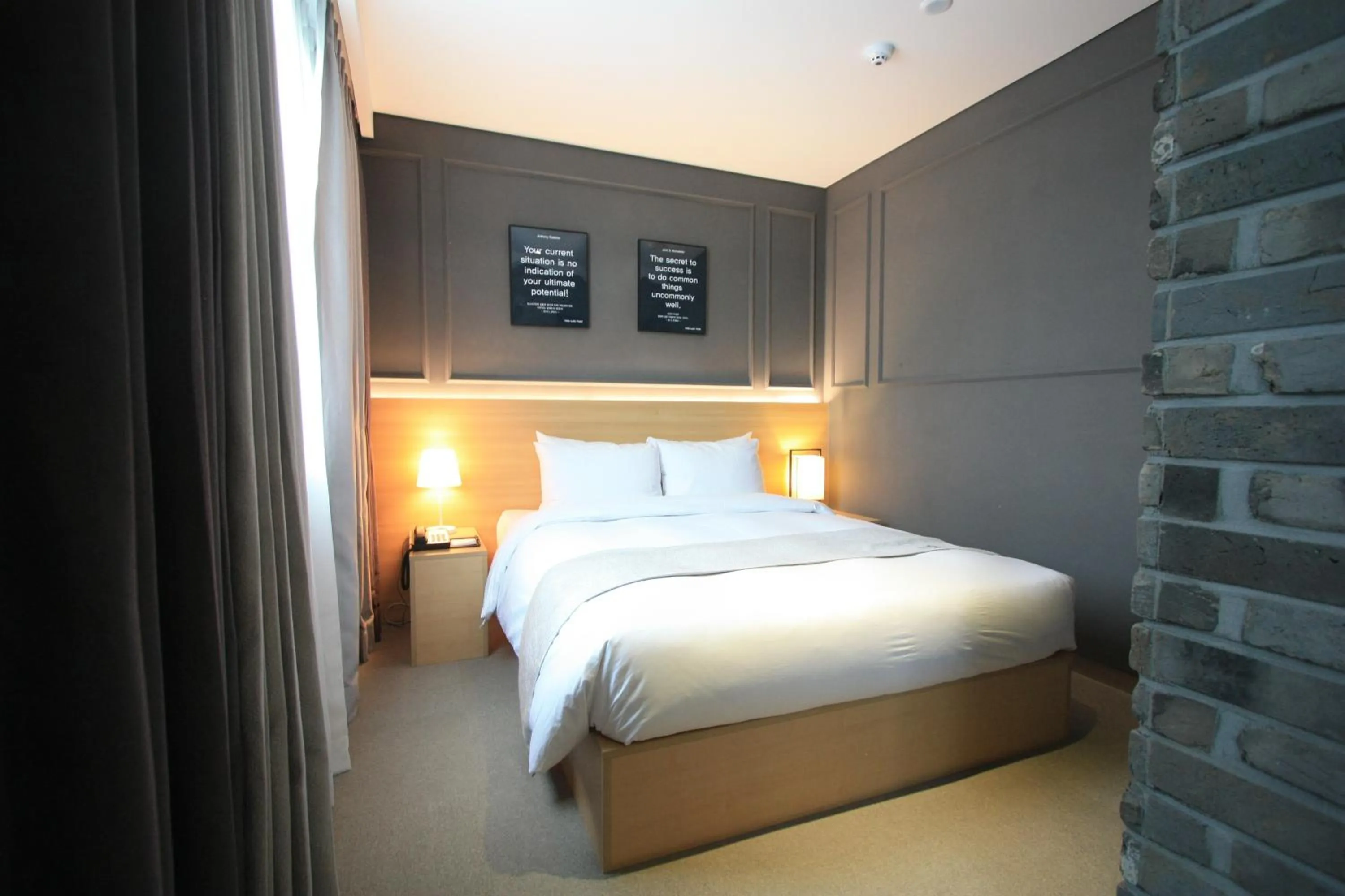 Bed in Vella Suite Hotel