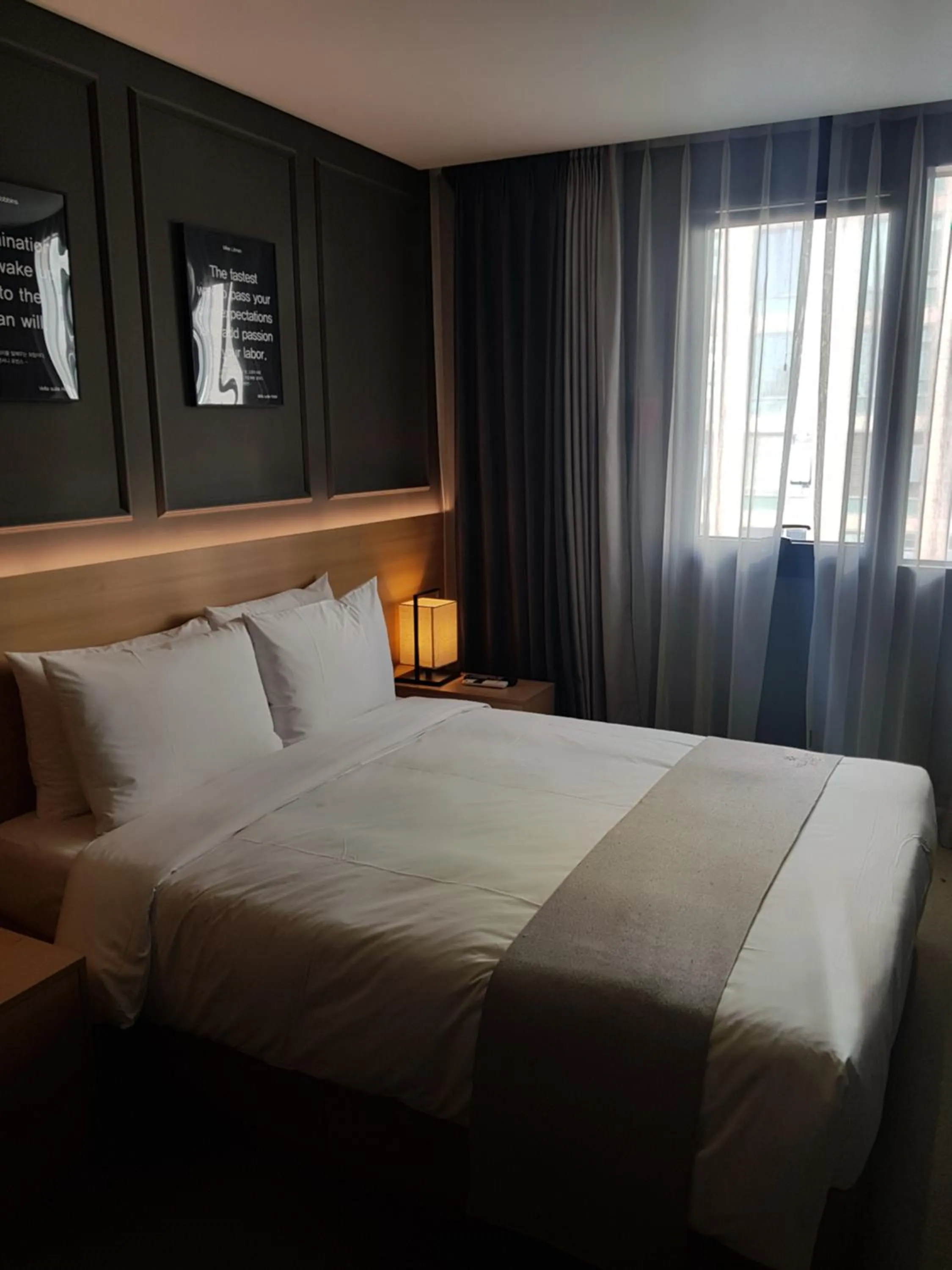 Bed in Vella Suite Hotel