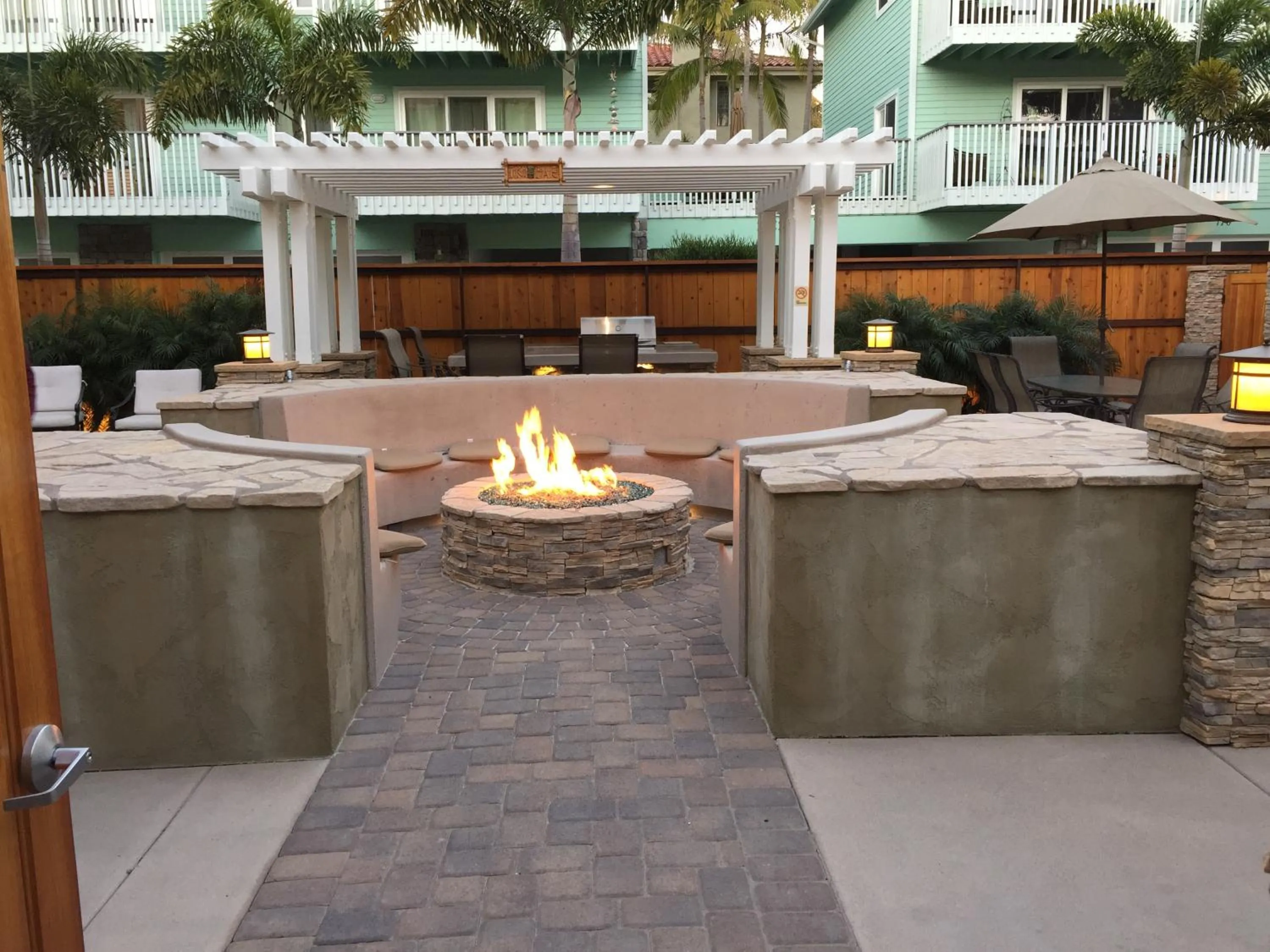 Patio in The Beach Palms Carlsbad