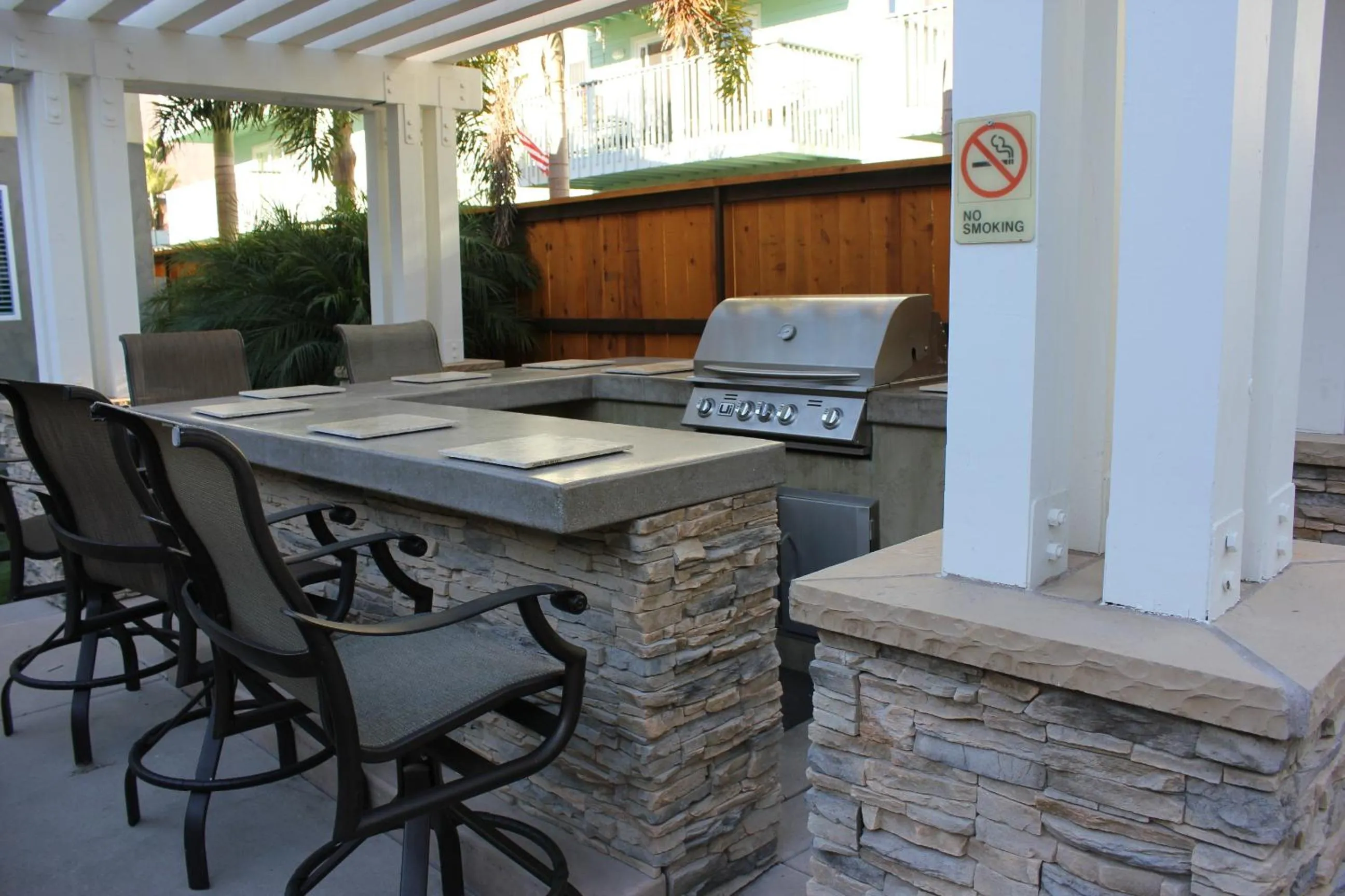 BBQ facilities in The Beach Palms Carlsbad