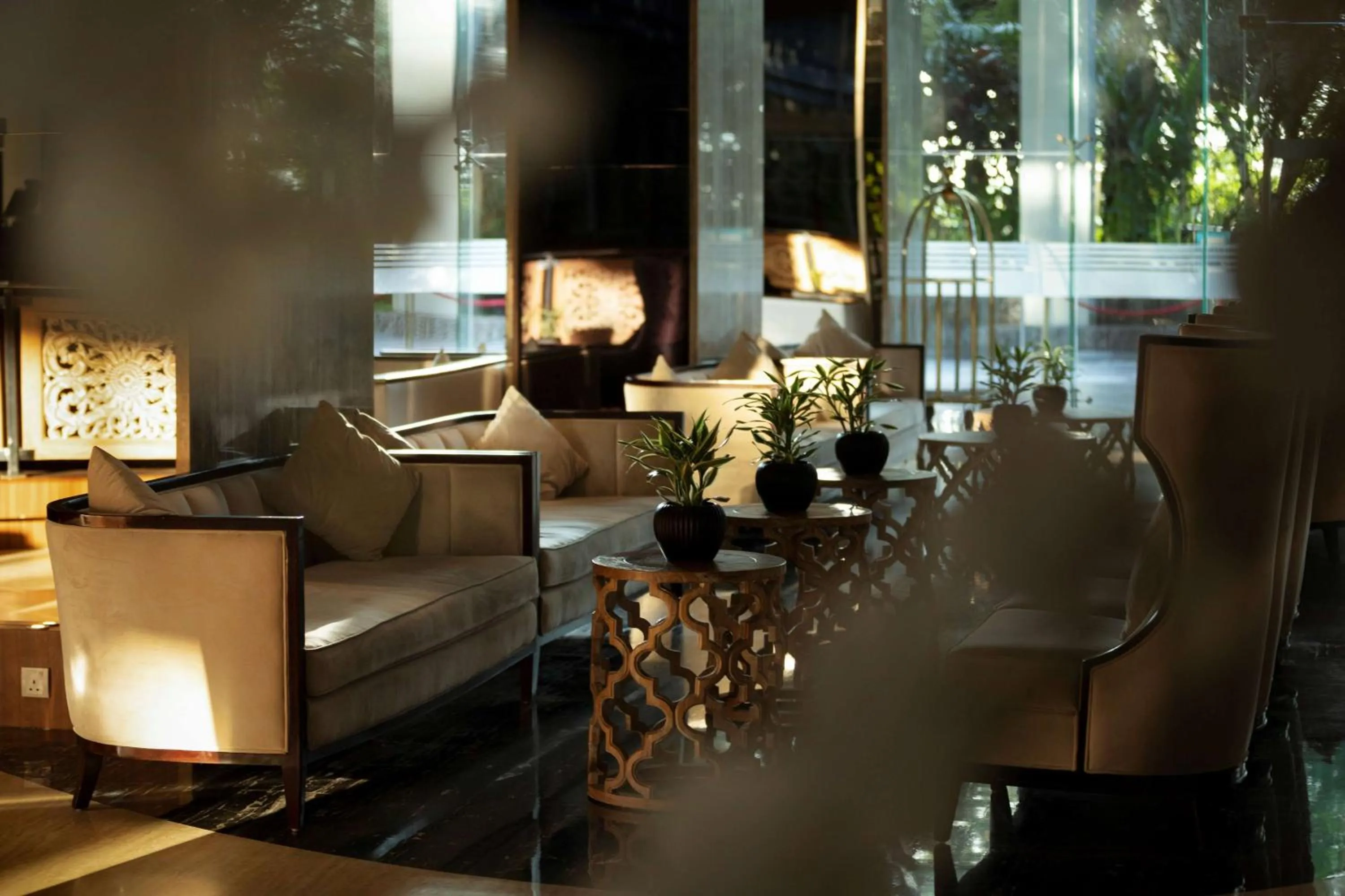 Lobby or reception in Wyndham Panbil Batam