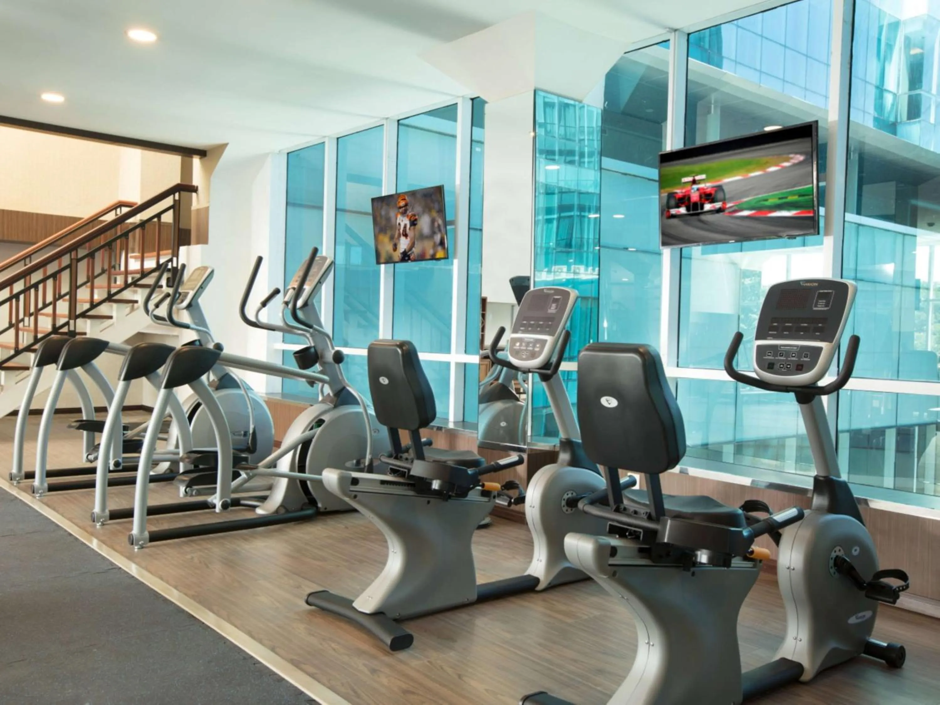 Fitness centre/facilities in Wyndham Panbil Batam