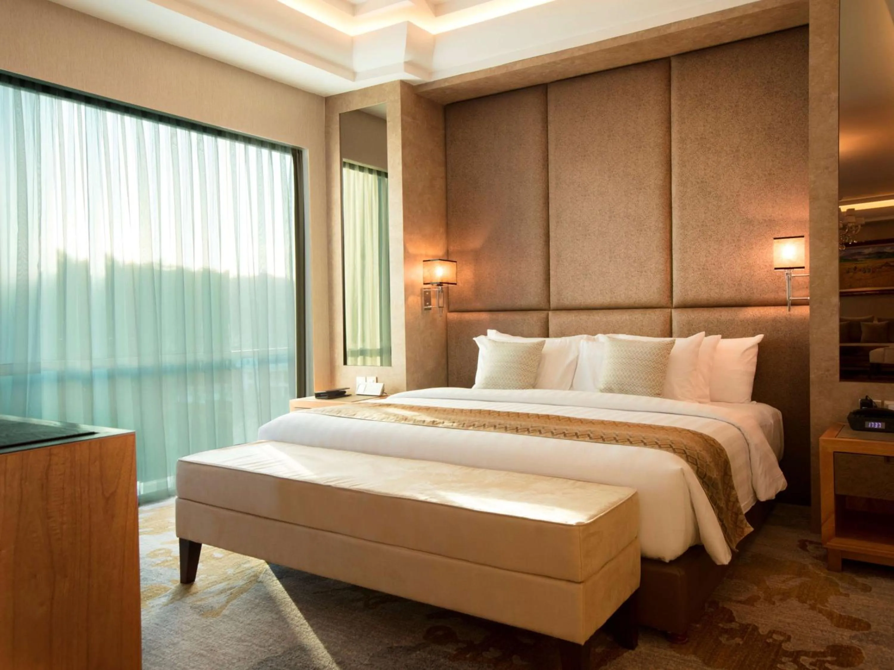 Photo of the whole room, Bed in Wyndham Panbil Batam