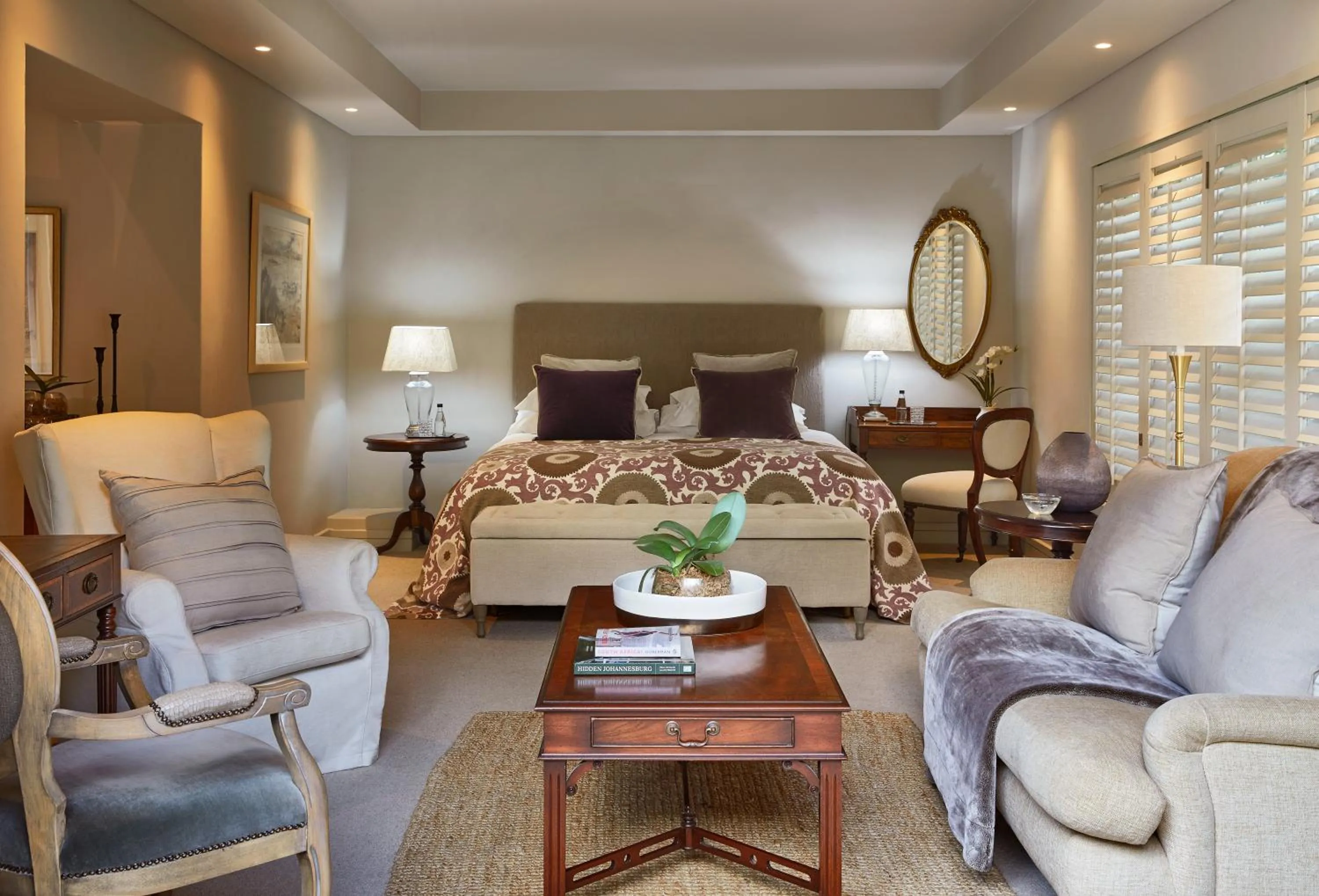 Bed in Hoeveld House