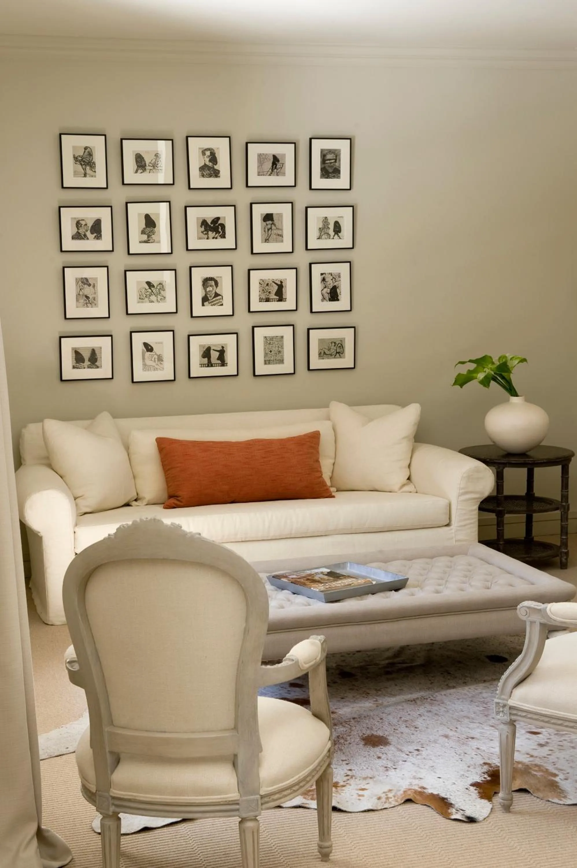 Living room in Hoeveld House