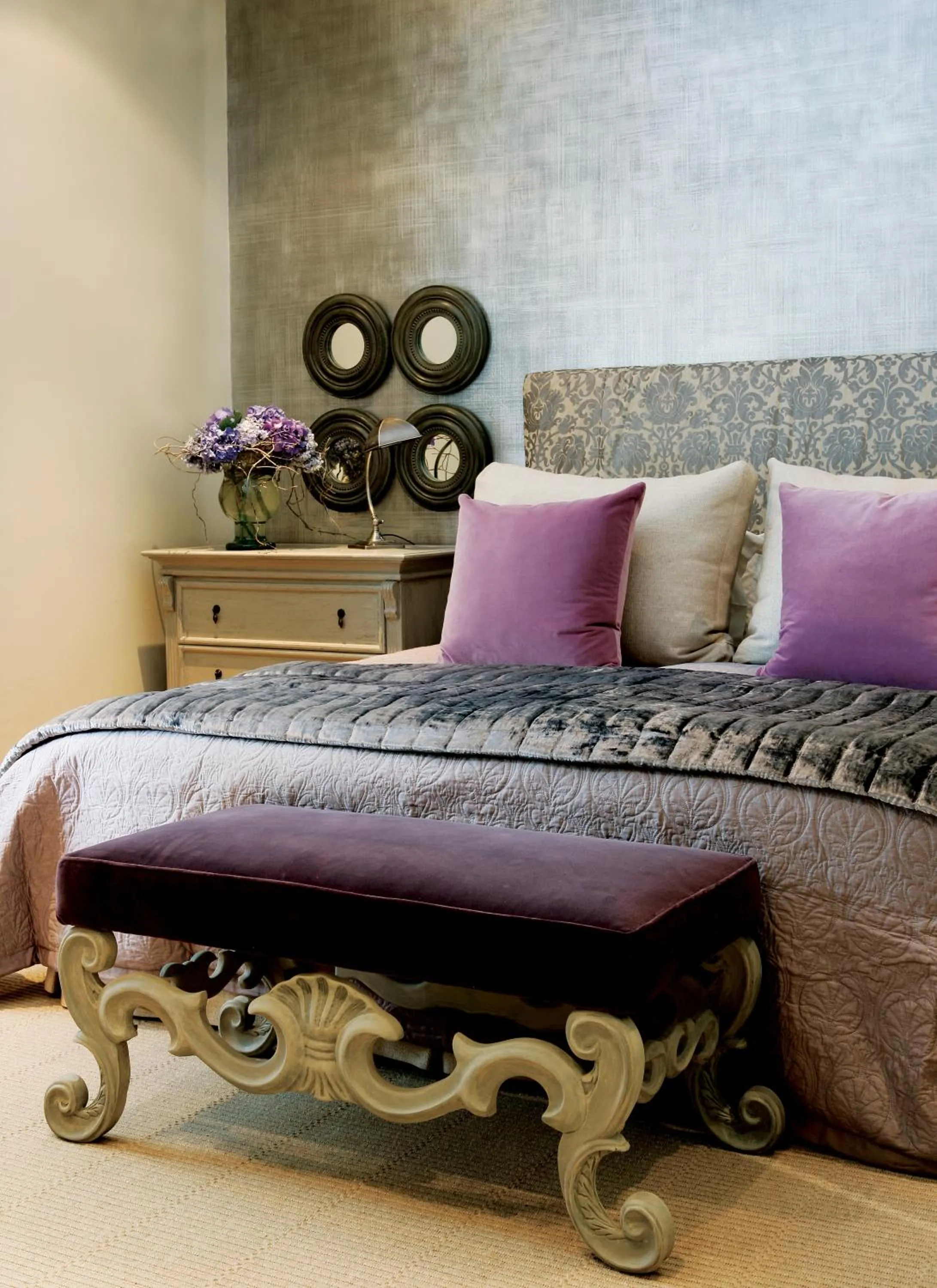 Bed in Hoeveld House