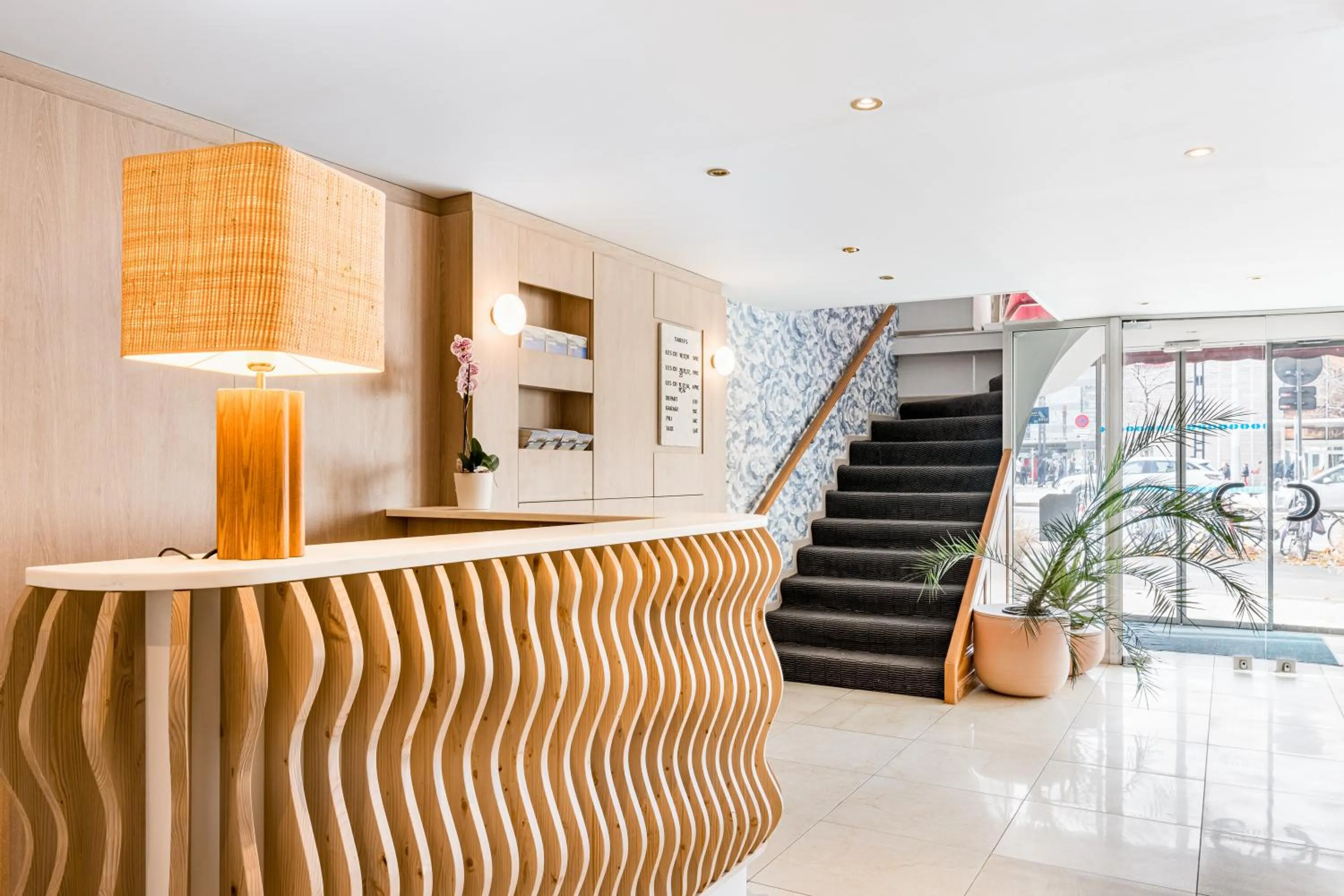 Lobby or reception in Hôtel Terminus