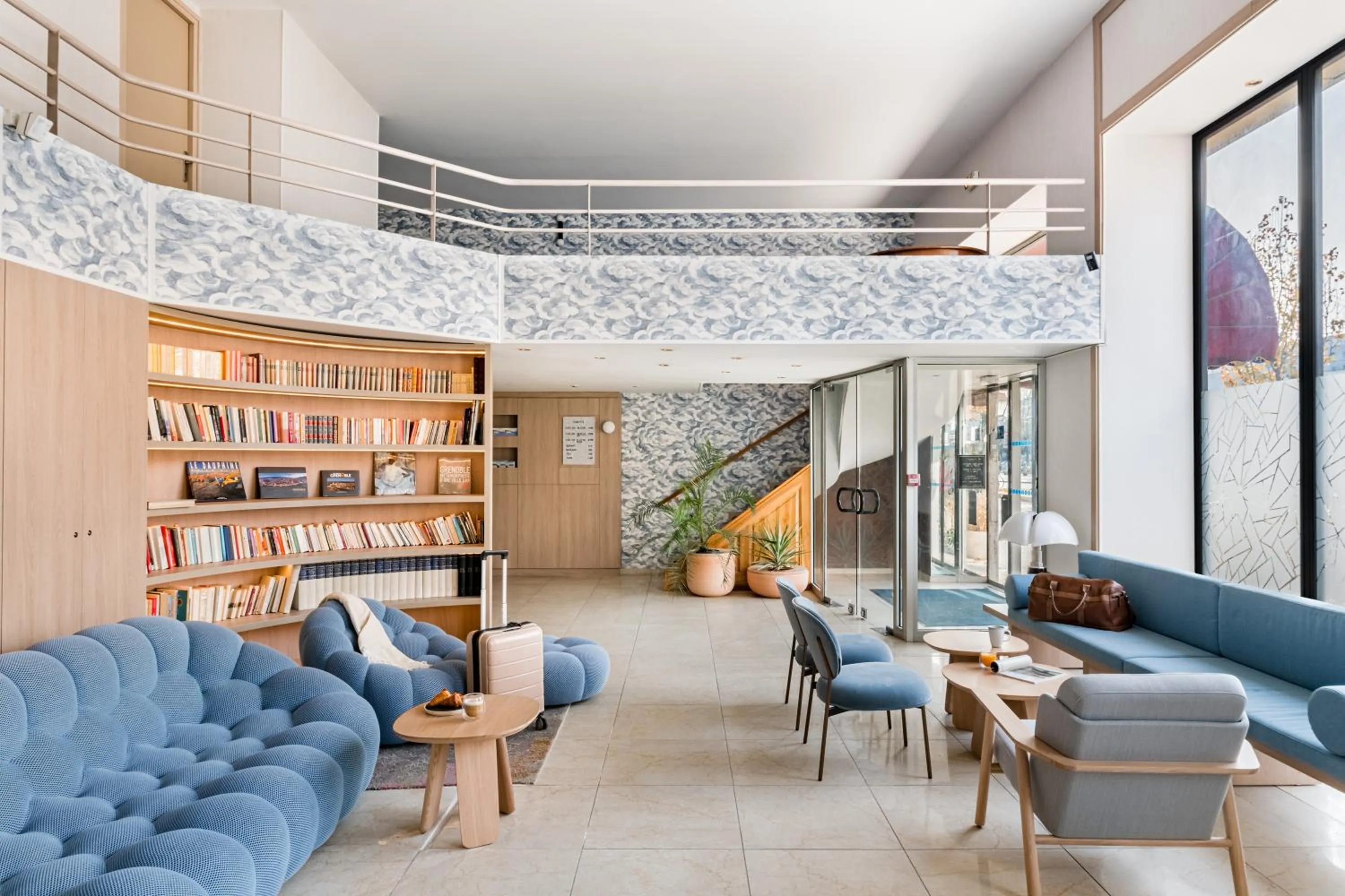 Library in Hôtel Terminus