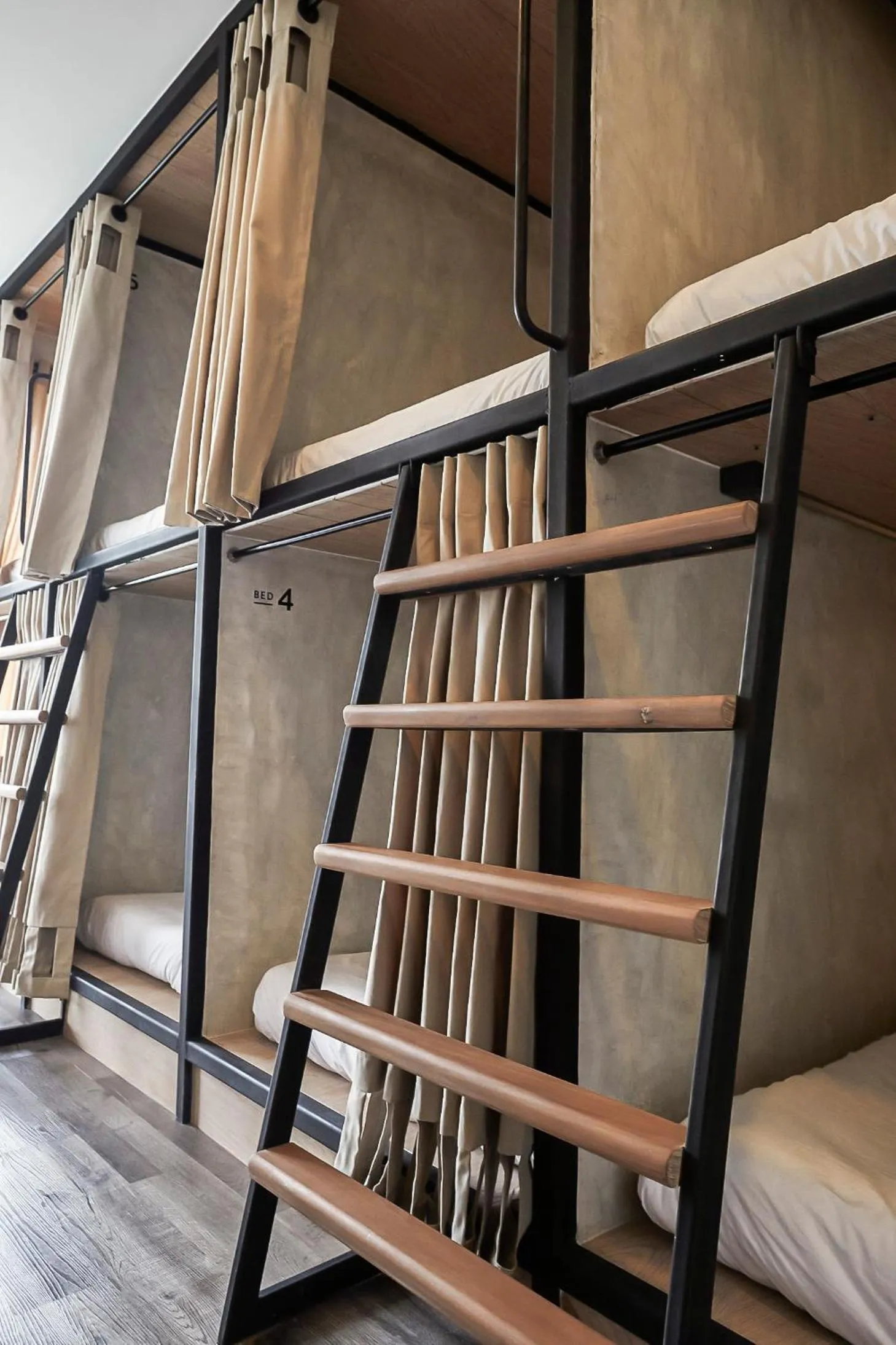 Bed in Vann Bangkok Boutique House