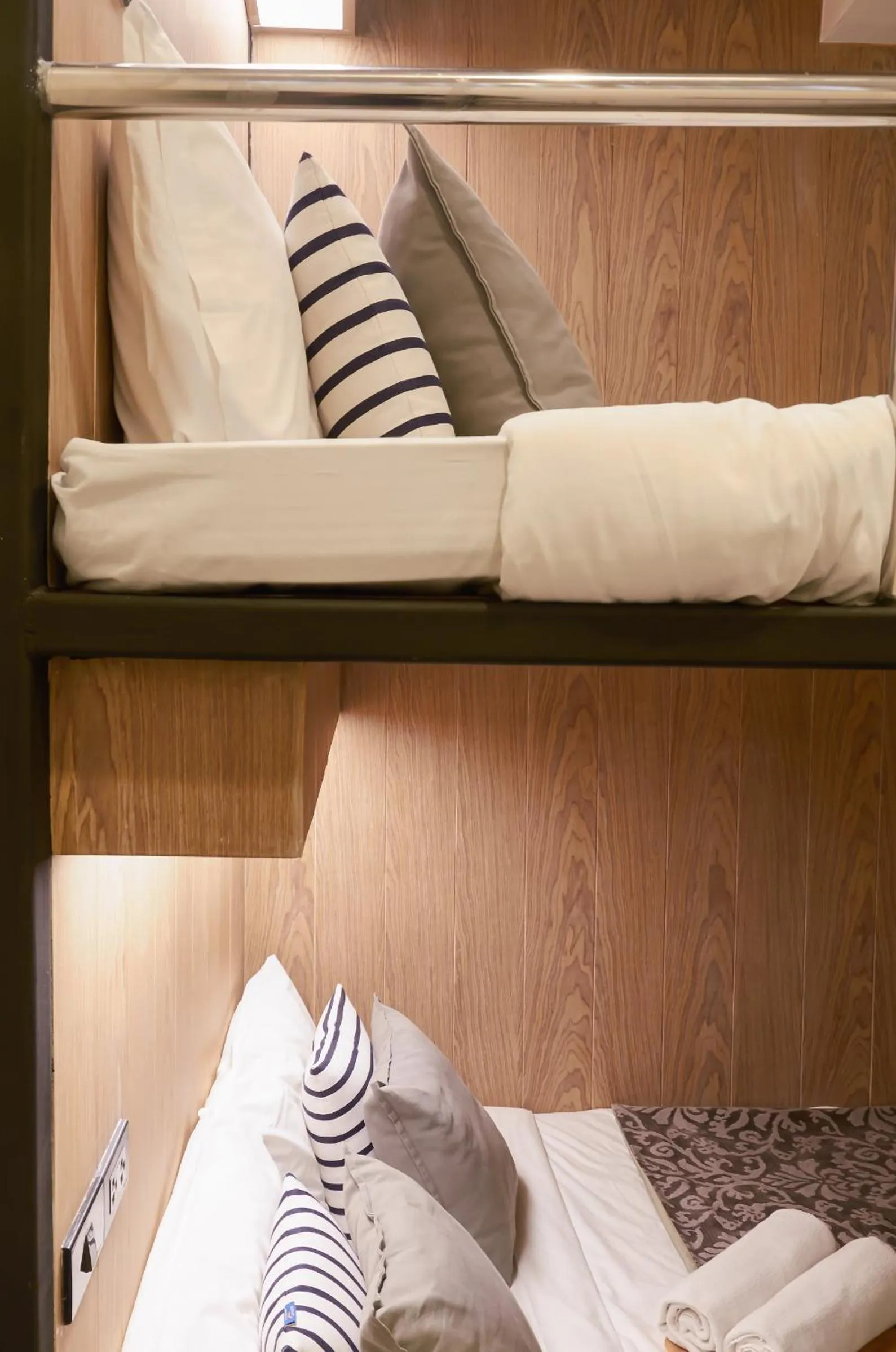 Bed in Vann Bangkok Boutique House