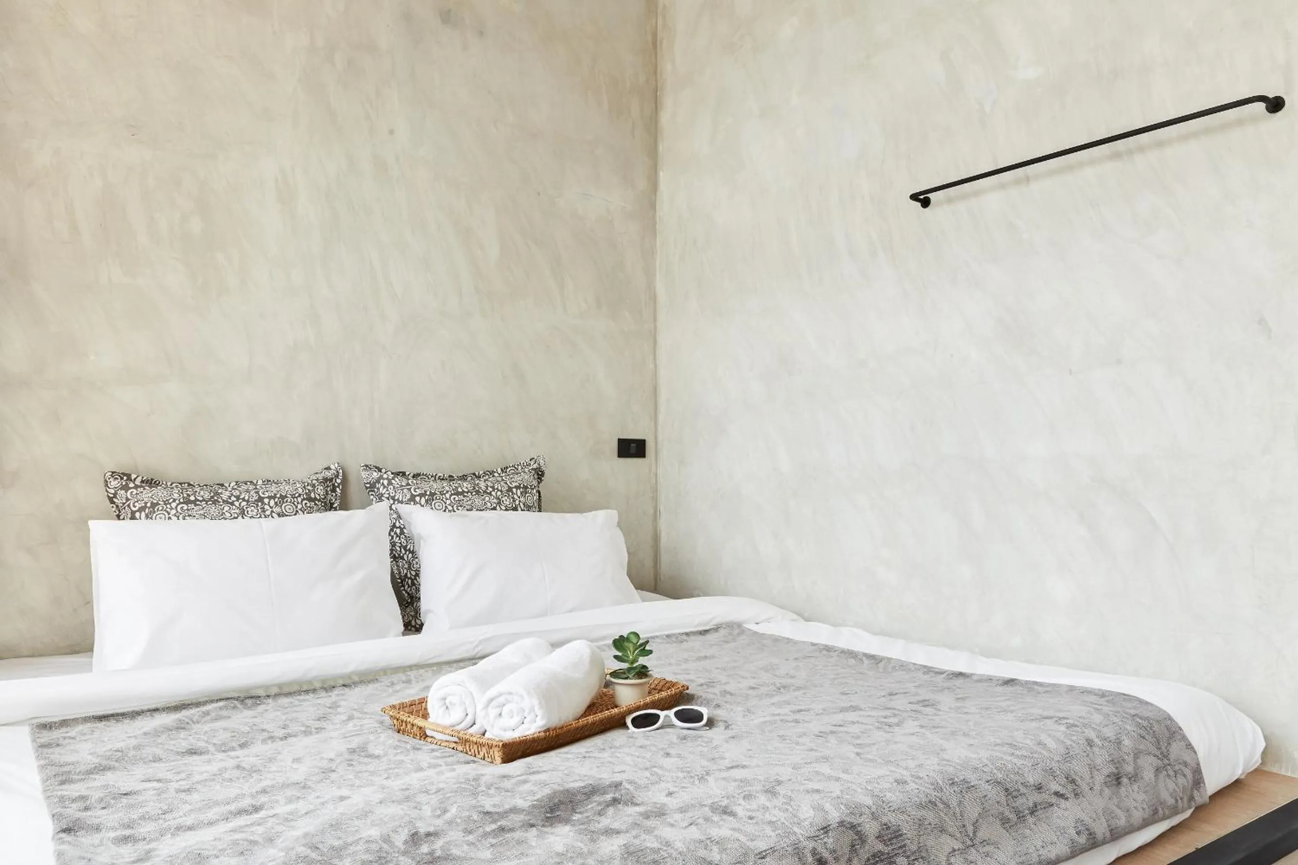 Bed in Vann Bangkok Boutique House