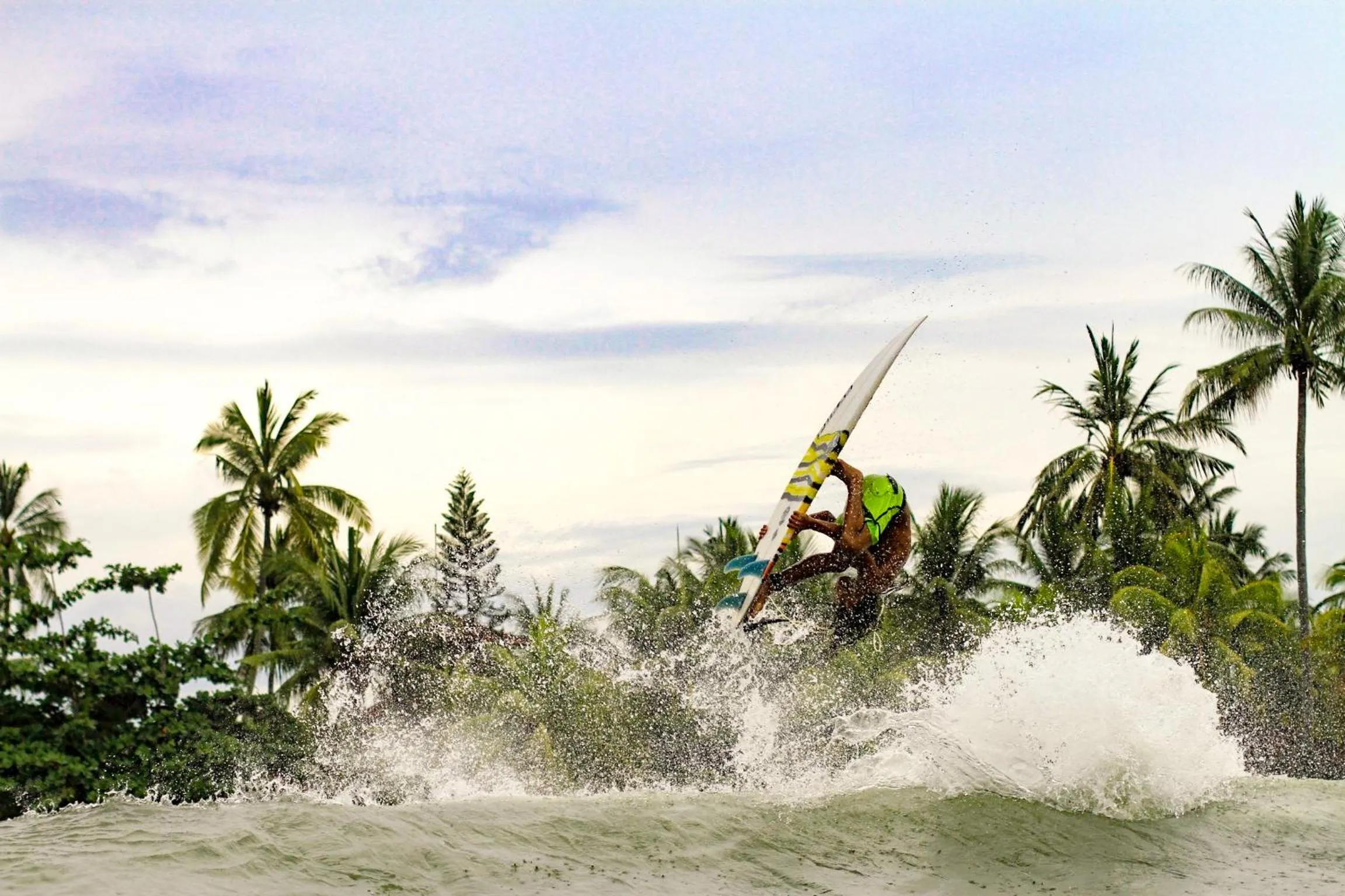 Natural landscape in Medewi Secret SurfCamp