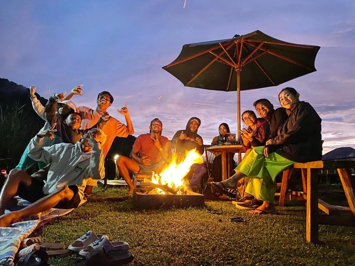 People in Medewi Secret SurfCamp