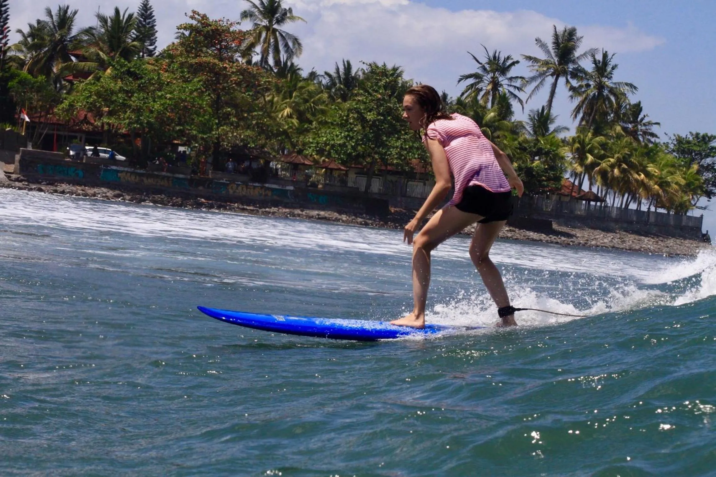 Beach in Medewi Secret SurfCamp