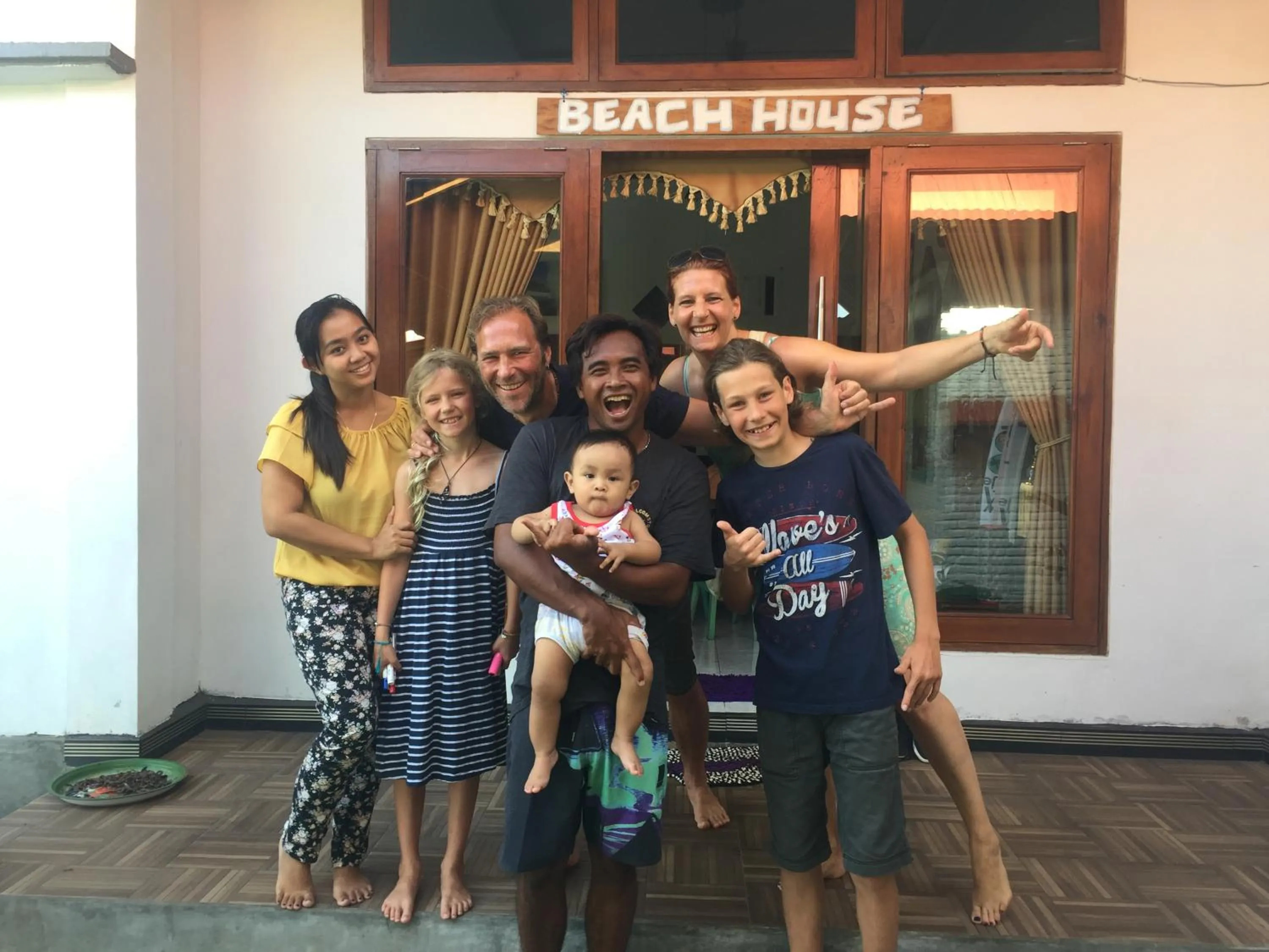 Lobby or reception in Medewi Secret SurfCamp