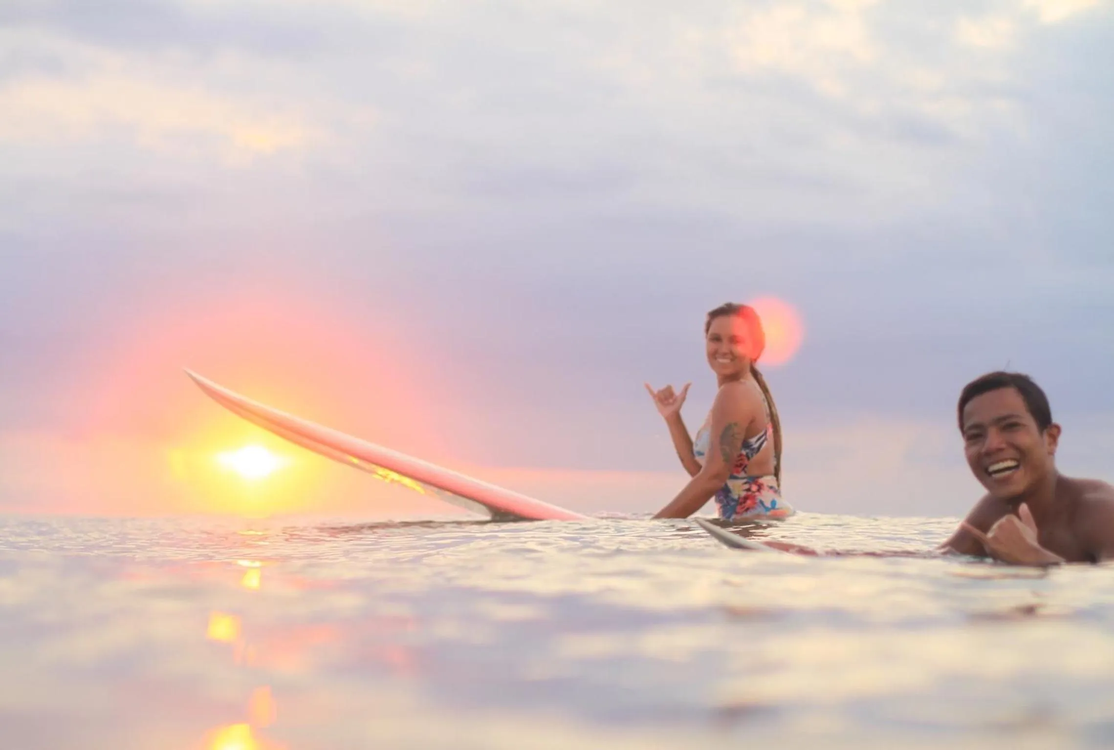 People in Medewi Secret SurfCamp