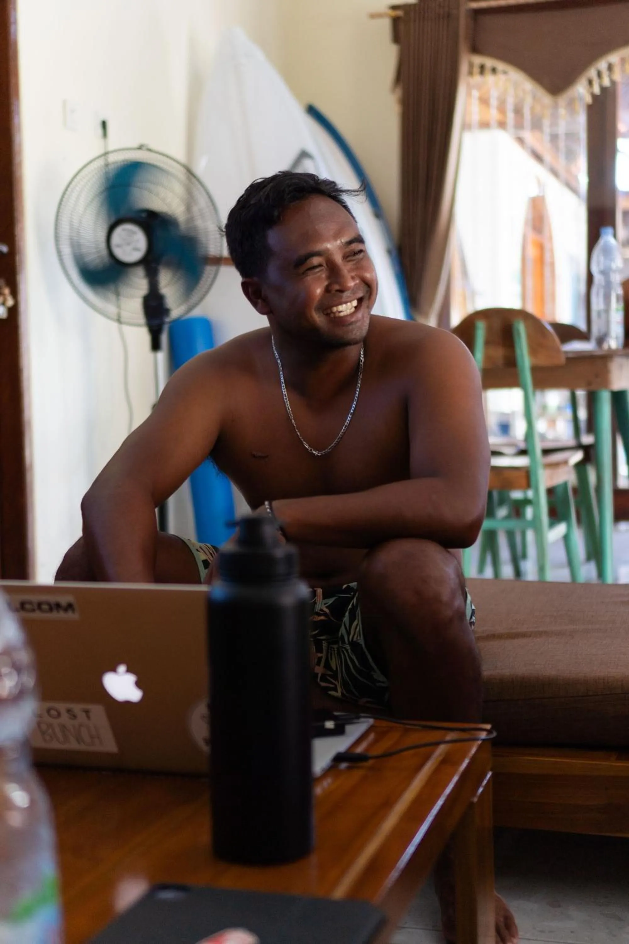 People in Medewi Secret SurfCamp