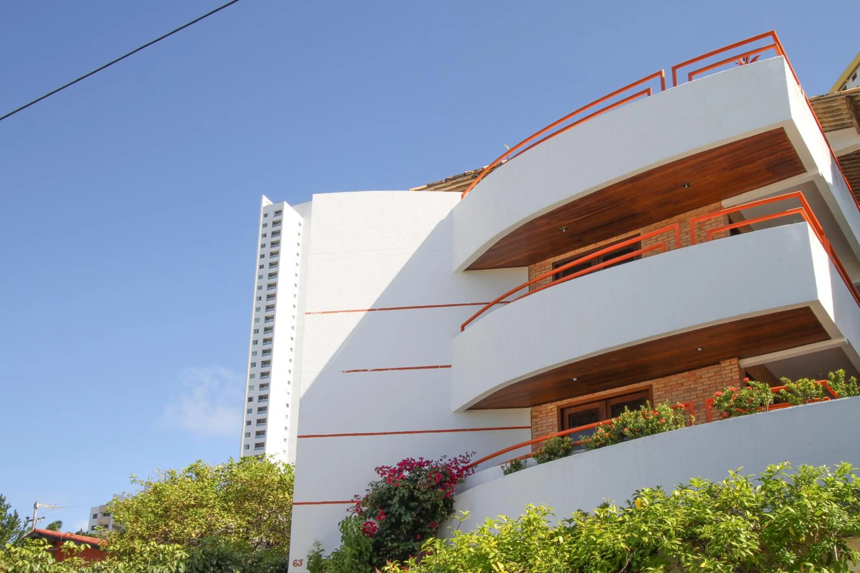Property building in Marambaia Apart Hotel